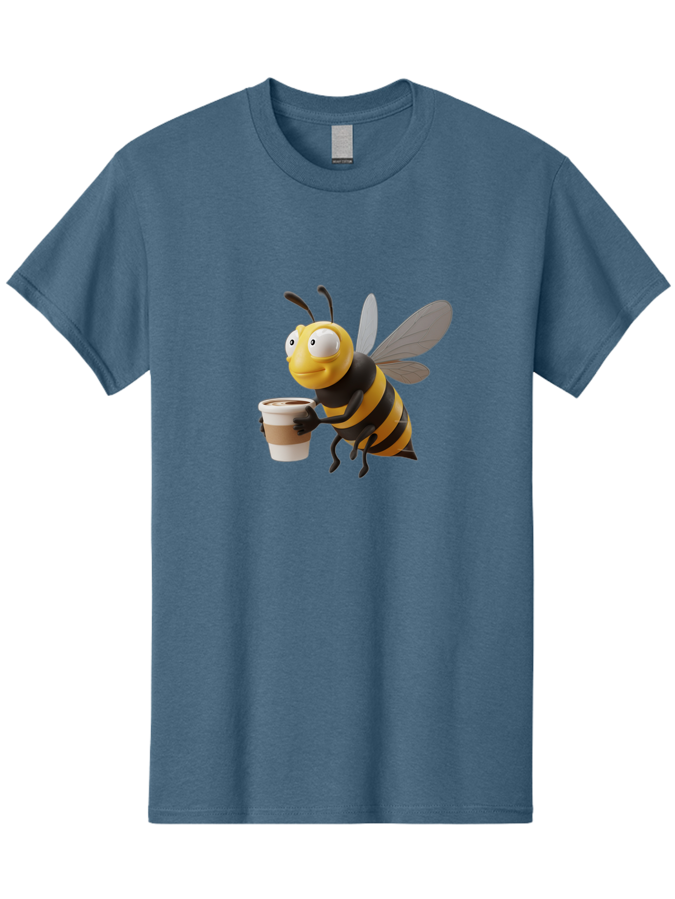 Bee-With-Coffee Men'S Graphic Tee, 100% Cotton, Comfortable Casual Summer Wear, Machine Washable, Vintage Camera, Old Camera, Antique Camera, Black Camera, Classic Photography, Photography Equipment, Nostalgic Device, Film Camera, Camera Art Bal789