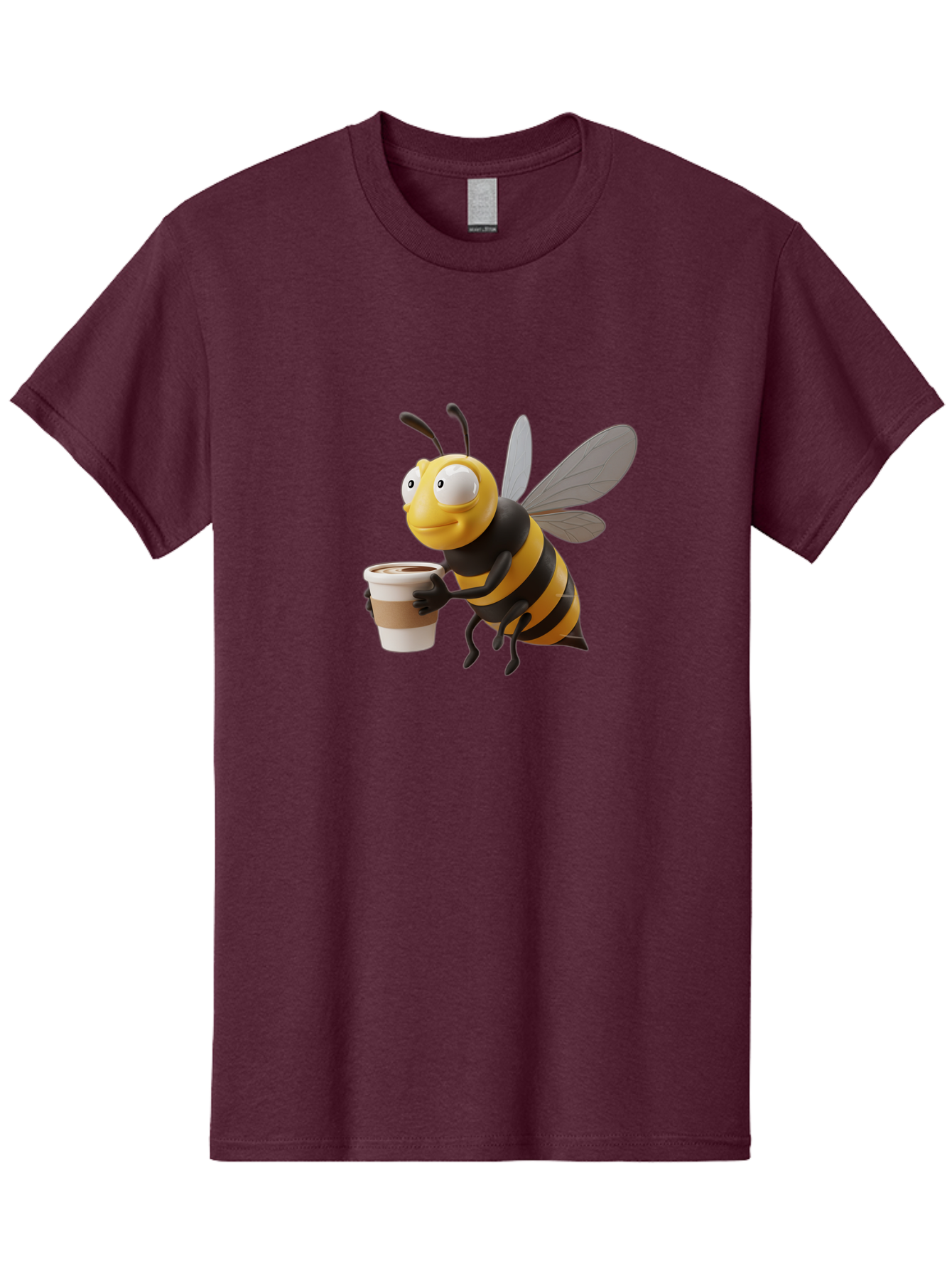 Bee-With-Coffee Men'S Graphic Tee, 100% Cotton, Comfortable Casual Summer Wear, Machine Washable, Vintage Camera, Old Camera, Antique Camera, Black Camera, Classic Photography, Photography Equipment, Nostalgic Device, Film Camera, Camera Art Bal789
