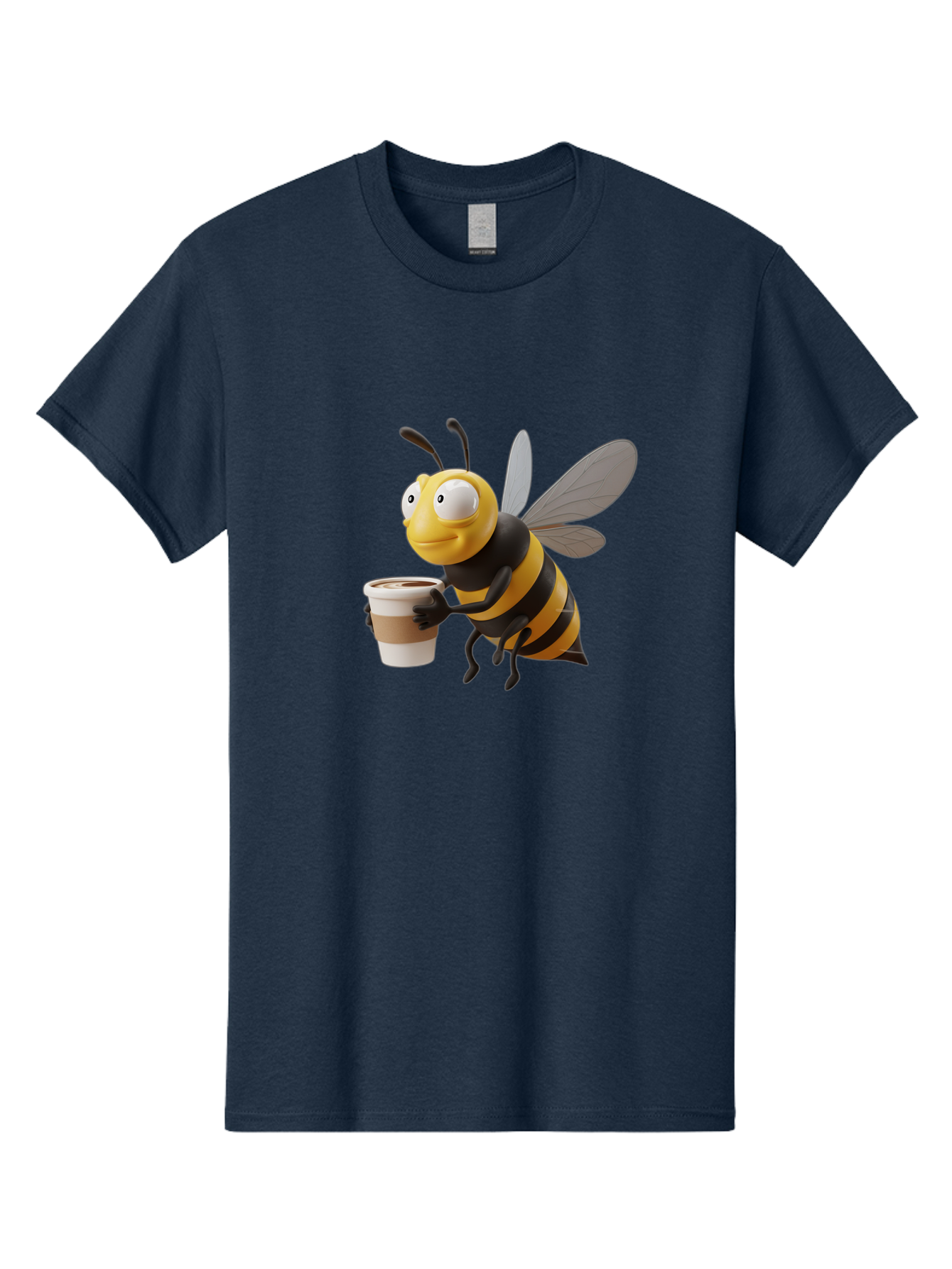 Bee-With-Coffee Men'S Graphic Tee, 100% Cotton, Comfortable Casual Summer Wear, Machine Washable, Vintage Camera, Old Camera, Antique Camera, Black Camera, Classic Photography, Photography Equipment, Nostalgic Device, Film Camera, Camera Art Bal789