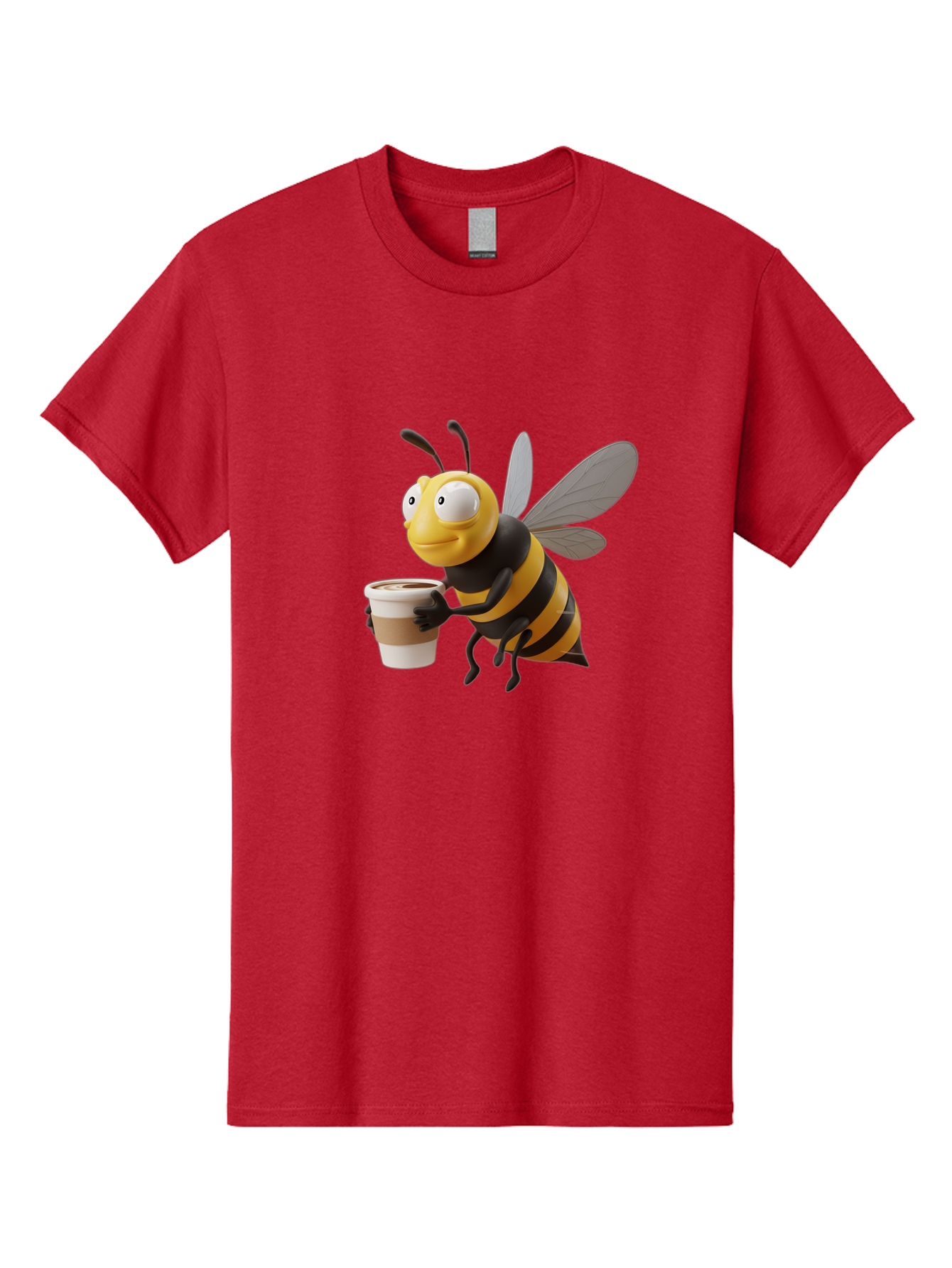 Bee-With-Coffee Men'S Graphic Tee, 100% Cotton, Comfortable Casual Summer Wear, Machine Washable, Vintage Camera, Old Camera, Antique Camera, Black Camera, Classic Photography, Photography Equipment, Nostalgic Device, Film Camera, Camera Art Bal789