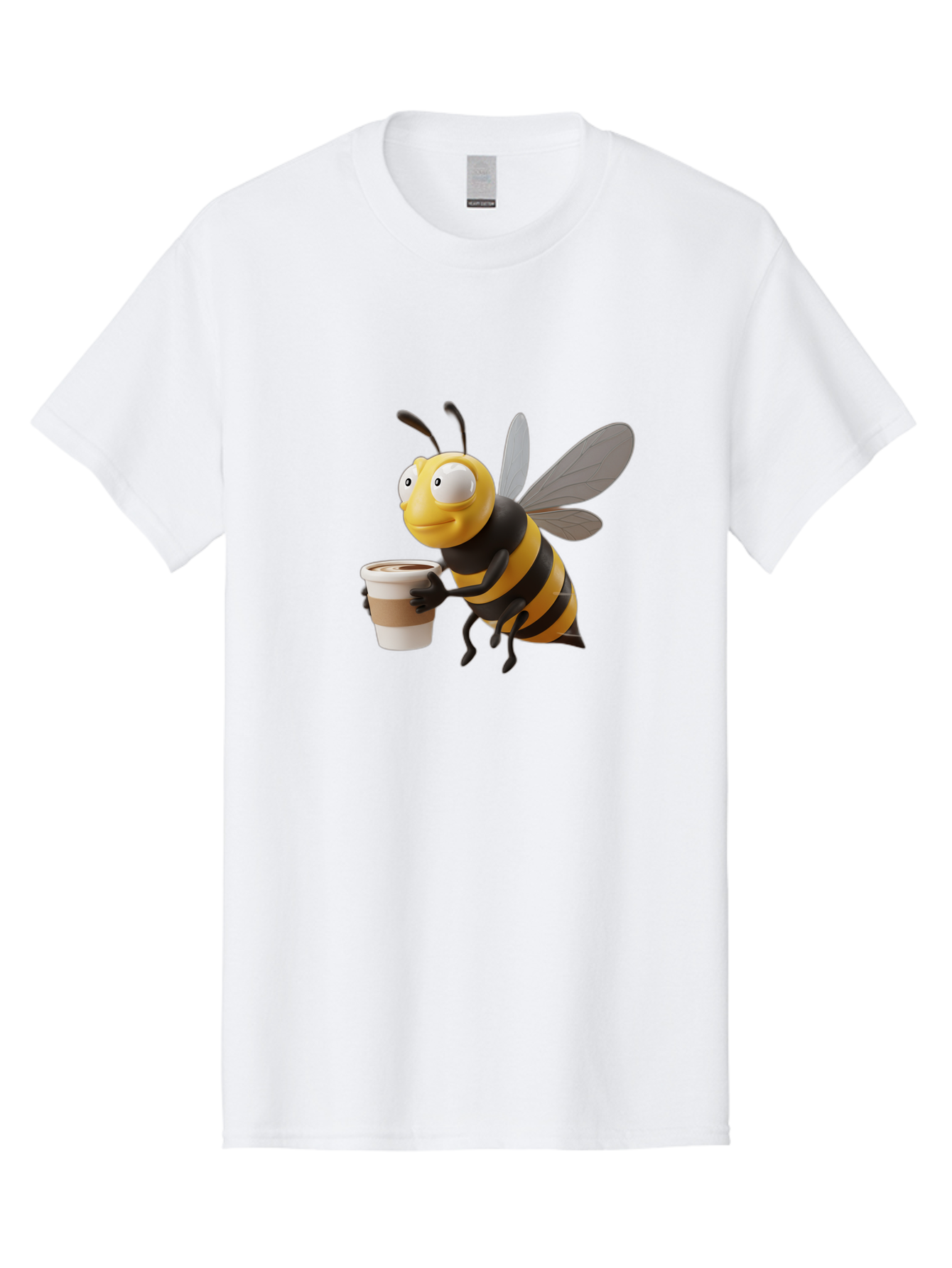 Bee-With-Coffee Men'S Graphic Tee, 100% Cotton, Comfortable Casual Summer Wear, Machine Washable, Vintage Camera, Old Camera, Antique Camera, Black Camera, Classic Photography, Photography Equipment, Nostalgic Device, Film Camera, Camera Art Bal789