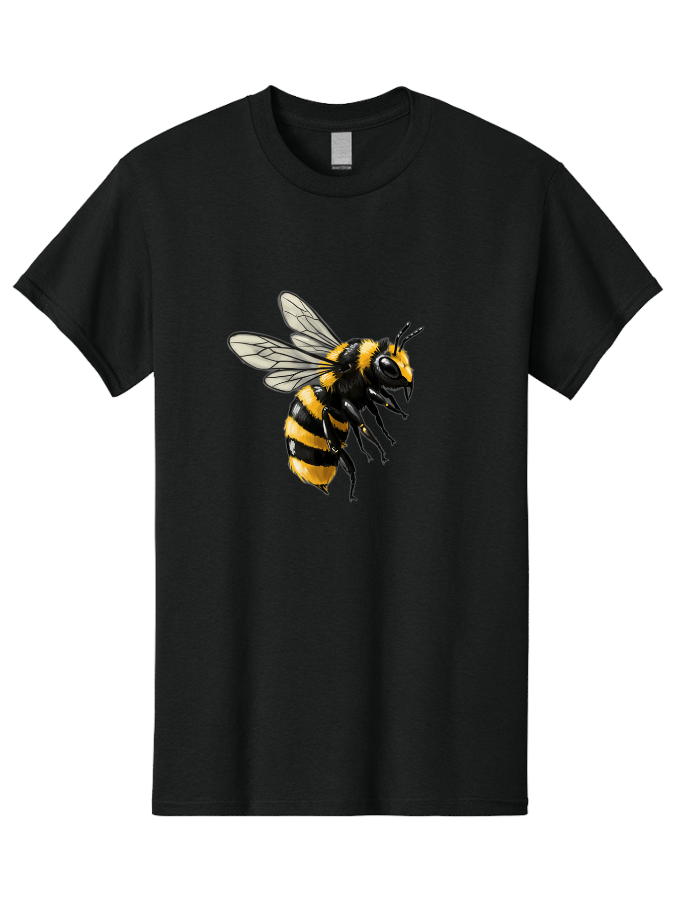 Bee Men'S Graphic Tee, 100% Cotton, Comfortable Casual Summer Wear, Machine Washable, Vintage Camera, Old Camera, Antique Camera, Black Camera, Classic Photography, Photography Equipment, Nostalgic Device, Film Camera, Camera Art Bal790