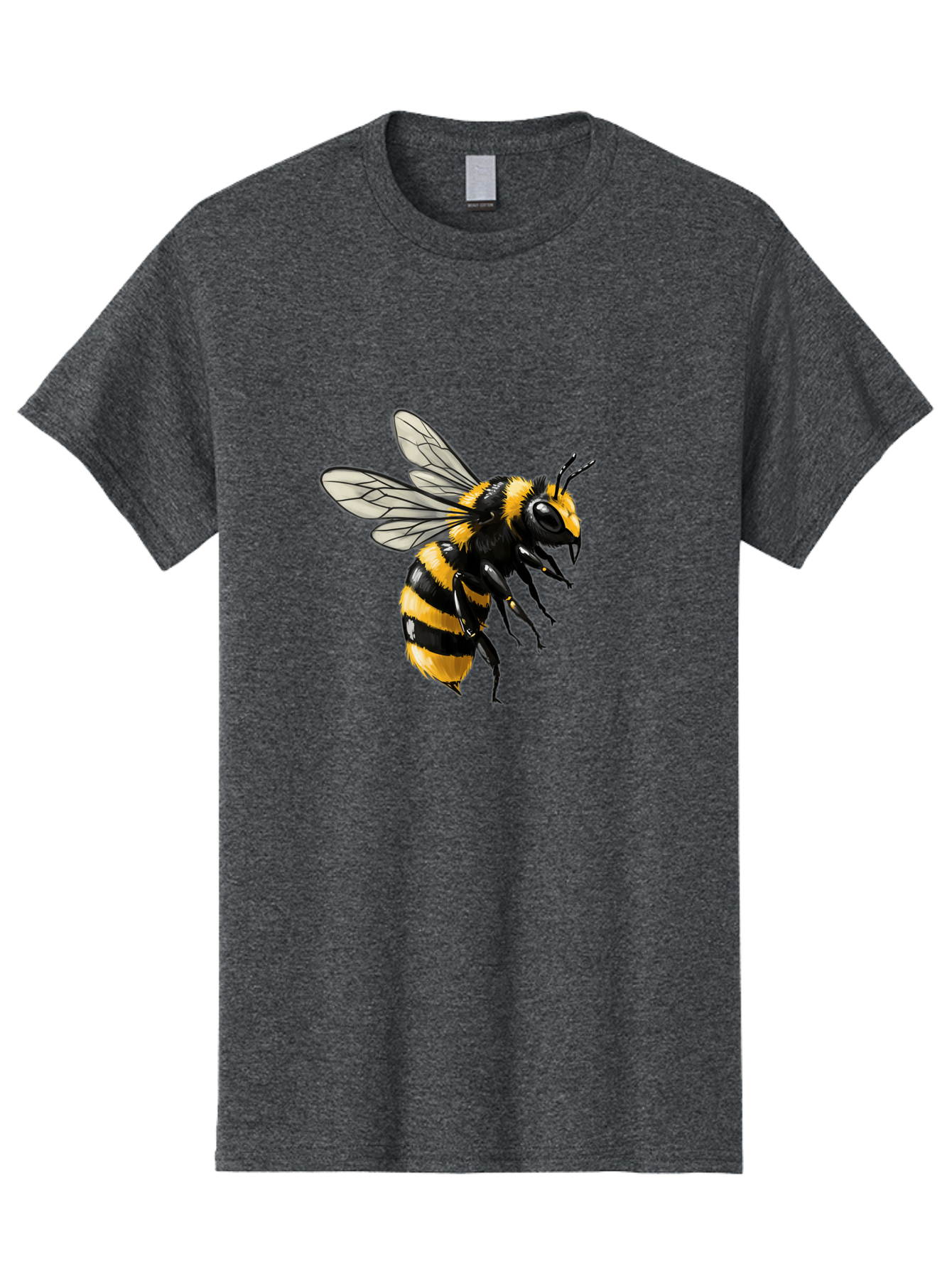 Bee Men'S Graphic Tee, 100% Cotton, Comfortable Casual Summer Wear, Machine Washable, Vintage Camera, Old Camera, Antique Camera, Black Camera, Classic Photography, Photography Equipment, Nostalgic Device, Film Camera, Camera Art Bal790