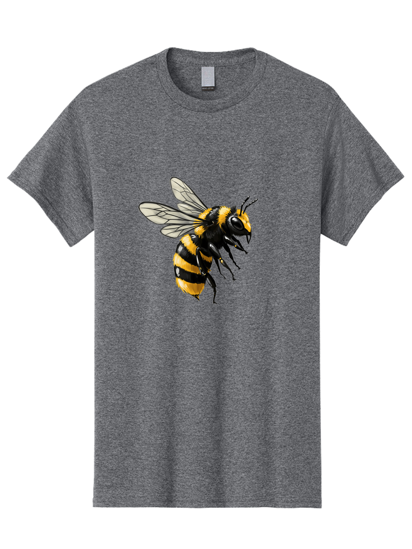 Bee Men'S Graphic Tee, 100% Cotton, Comfortable Casual Summer Wear, Machine Washable, Vintage Camera, Old Camera, Antique Camera, Black Camera, Classic Photography, Photography Equipment, Nostalgic Device, Film Camera, Camera Art Bal790
