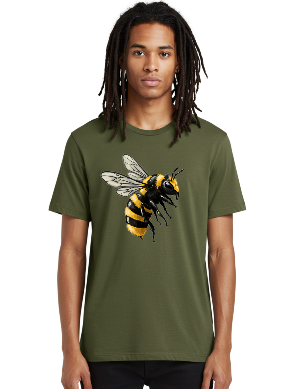 Bee Men'S Graphic Tee, 100% Cotton, Comfortable Casual Summer Wear, Machine Washable, Vintage Camera, Old Camera, Antique Camera, Black Camera, Classic Photography, Photography Equipment, Nostalgic Device, Film Camera, Camera Art Bal790