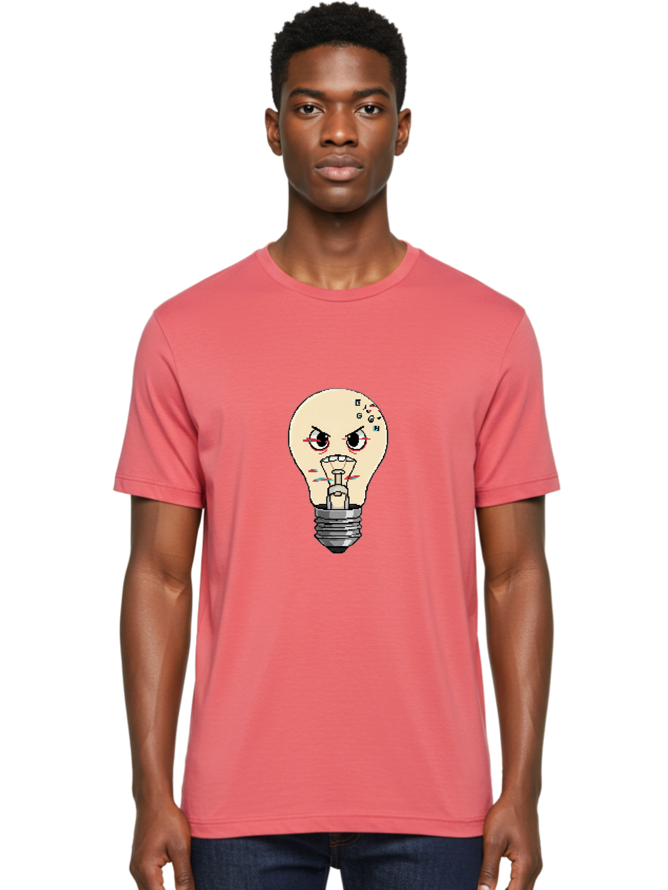 Beggh-Bulb Men'S Graphic Tee, 100% Cotton, Comfortable Casual Summer Wear, Machine Washable, Vintage Camera, Old Camera, Antique Camera, Black Camera, Classic Photography, Photography Equipment, Nostalgic Device, Film Camera, Camera Art Bal792