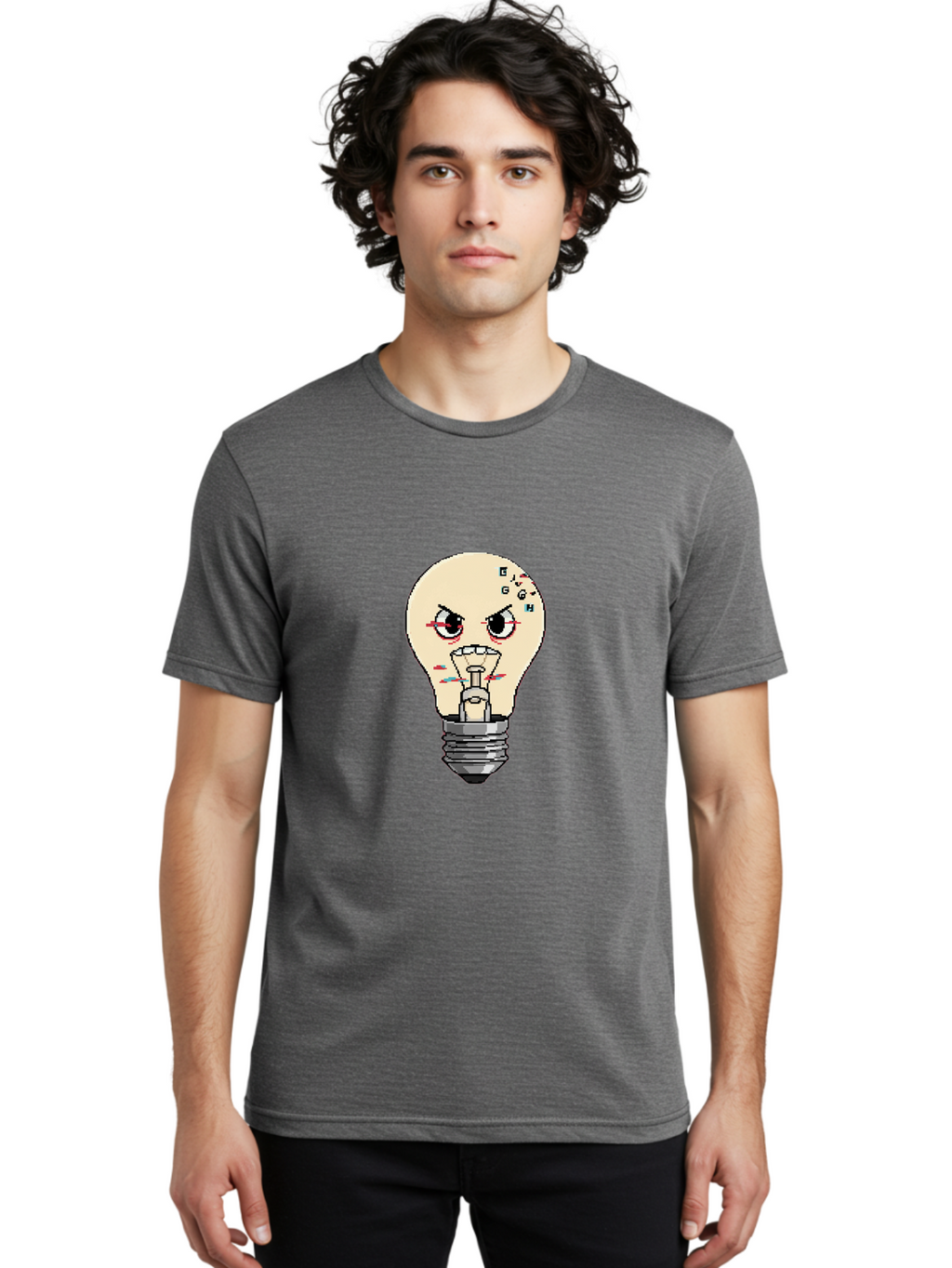 Beggh-Bulb Men'S Graphic Tee, 100% Cotton, Comfortable Casual Summer Wear, Machine Washable, Vintage Camera, Old Camera, Antique Camera, Black Camera, Classic Photography, Photography Equipment, Nostalgic Device, Film Camera, Camera Art Bal792