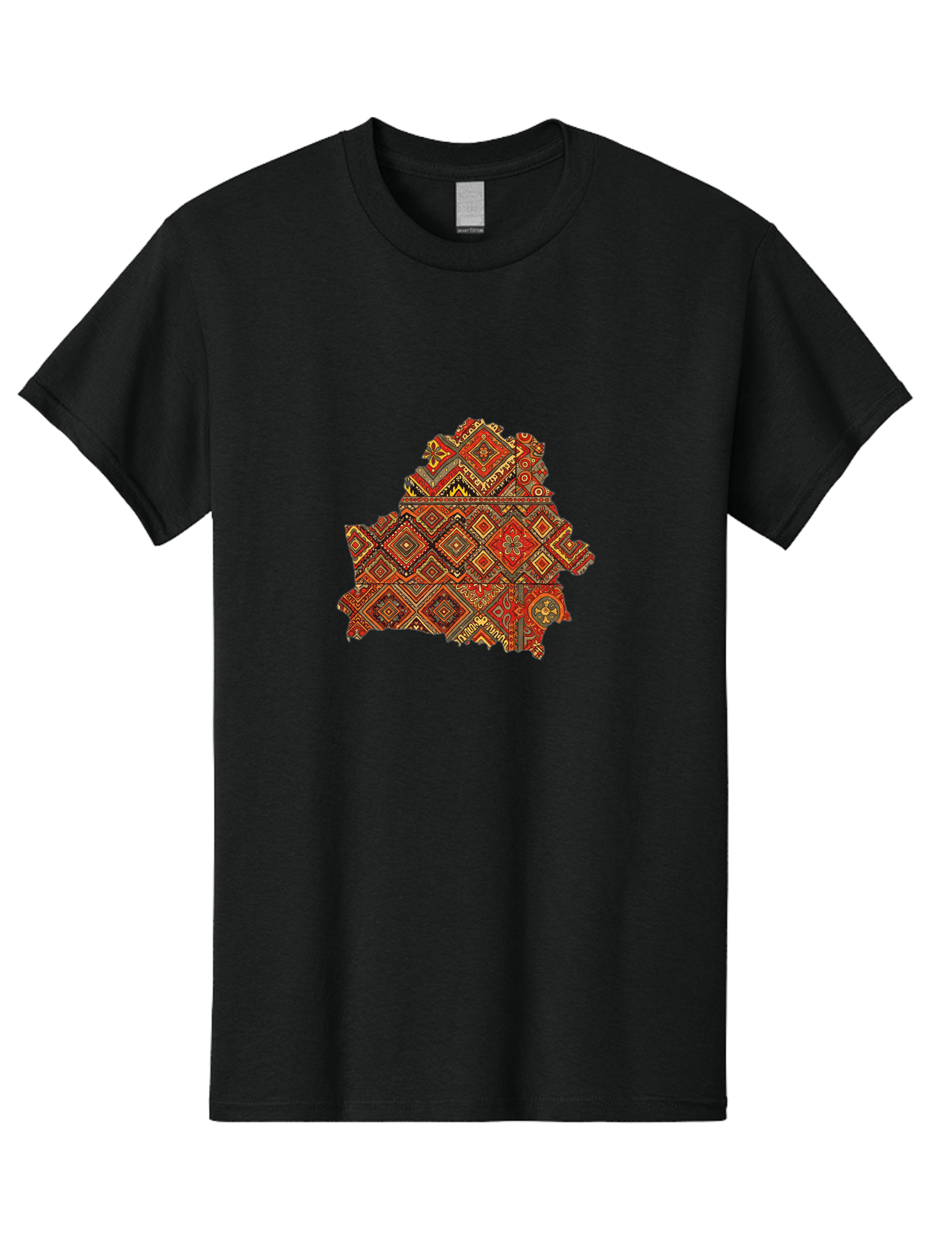 Belarus-Map-Pattern Men'S Graphic Tee, 100% Cotton, Comfortable Casual Summer Wear, Machine Washable, Vintage Camera, Old Camera, Antique Camera, Black Camera, Classic Photography, Photography Equipment, Nostalgic Device, Film Camera, Bal793