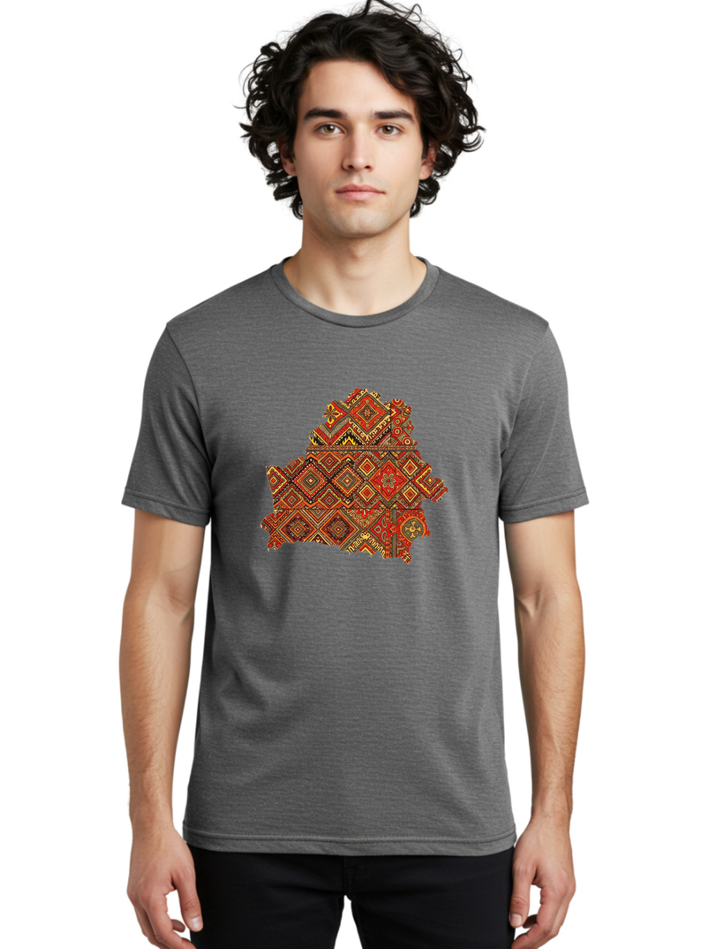 Belarus-Map-Pattern Men'S Graphic Tee, 100% Cotton, Comfortable Casual Summer Wear, Machine Washable, Vintage Camera, Old Camera, Antique Camera, Black Camera, Classic Photography, Photography Equipment, Nostalgic Device, Film Camera, Bal793