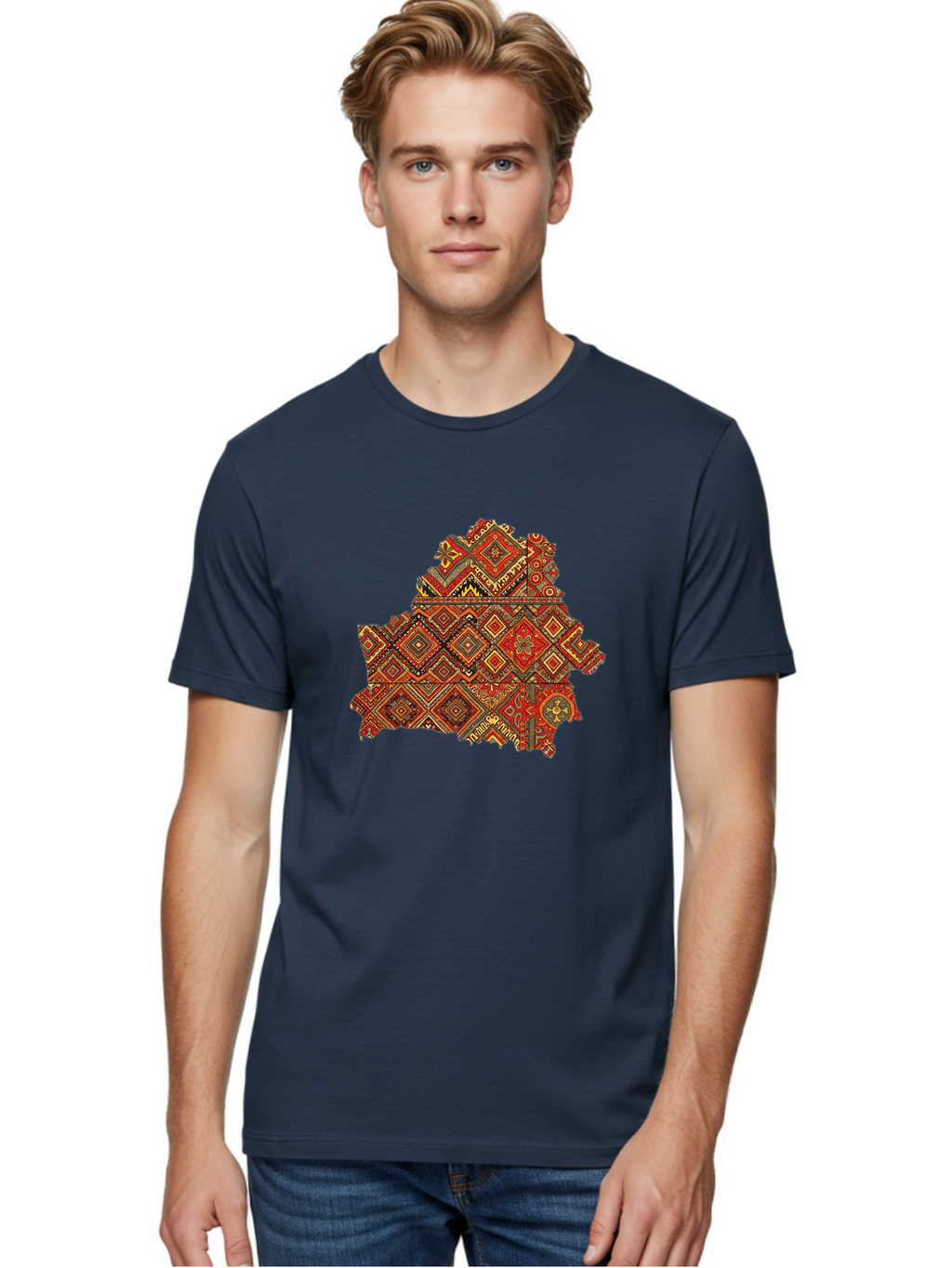 Belarus-Map-Pattern Men'S Graphic Tee, 100% Cotton, Comfortable Casual Summer Wear, Machine Washable, Vintage Camera, Old Camera, Antique Camera, Black Camera, Classic Photography, Photography Equipment, Nostalgic Device, Film Camera, Bal793