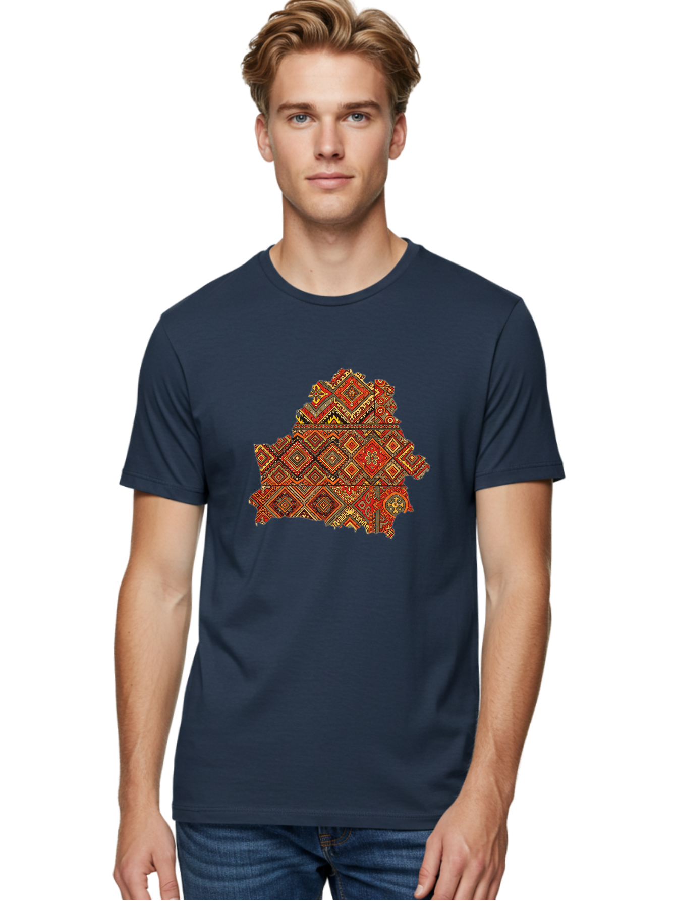 Belarus-Map-Pattern Men'S Graphic Tee, 100% Cotton, Comfortable Casual Summer Wear, Machine Washable, Vintage Camera, Old Camera, Antique Camera, Black Camera, Classic Photography, Photography Equipment, Nostalgic Device, Film Camera, Bal793