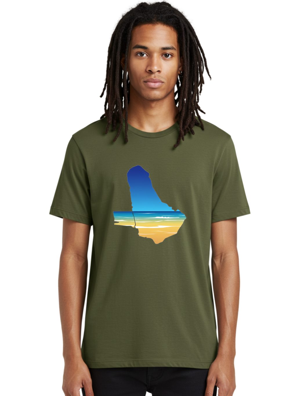 Belize-Map-Sunset Men'S Graphic Tee, 100% Cotton, Comfortable Casual Summer Wear, Machine Washable, Vintage Camera, Old Camera, Antique Camera, Black Camera, Classic Photography, Photography Equipment, Nostalgic Device, Film Camera, Camera Art Bal794