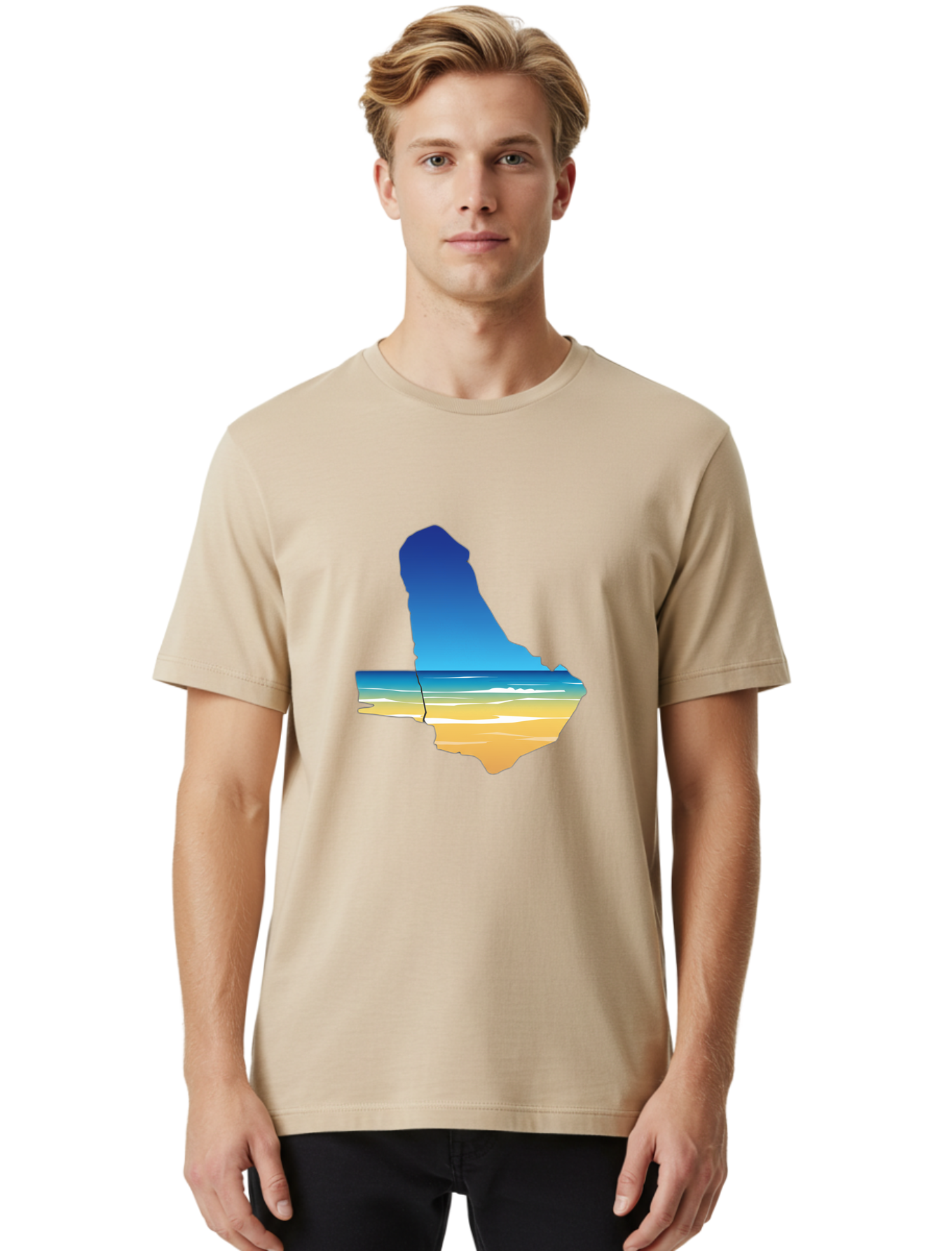 Belize-Map-Sunset Men'S Graphic Tee, 100% Cotton, Comfortable Casual Summer Wear, Machine Washable, Vintage Camera, Old Camera, Antique Camera, Black Camera, Classic Photography, Photography Equipment, Nostalgic Device, Film Camera, Camera Art Bal794