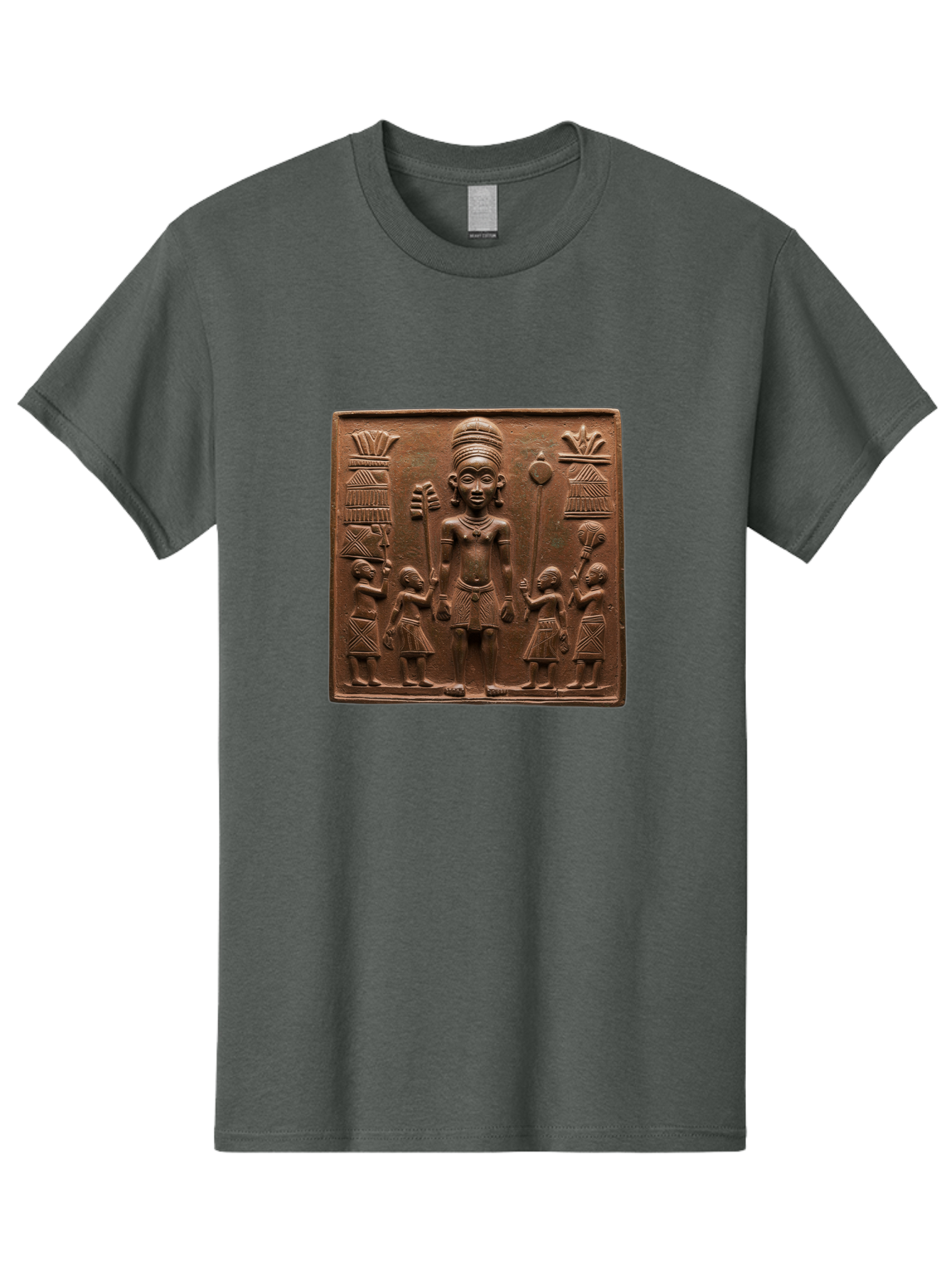 Benin-Bronze-Plaque Men'S Graphic Tee, 100% Cotton, Comfortable Casual Summer Wear, Machine Washable, Vintage Camera, Old Camera, Antique Camera, Black Camera, Classic Photography, Photography Equipment, Nostalgic Device, Film Camera, Bal795