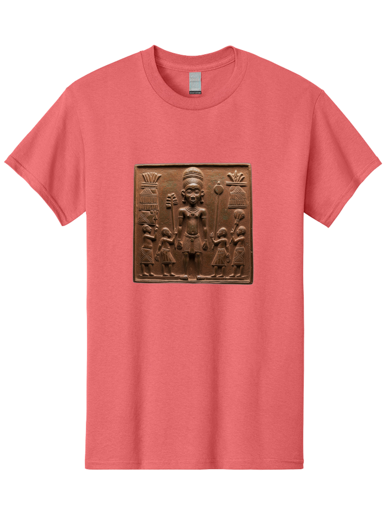Benin-Bronze-Plaque Men'S Graphic Tee, 100% Cotton, Comfortable Casual Summer Wear, Machine Washable, Vintage Camera, Old Camera, Antique Camera, Black Camera, Classic Photography, Photography Equipment, Nostalgic Device, Film Camera, Bal795