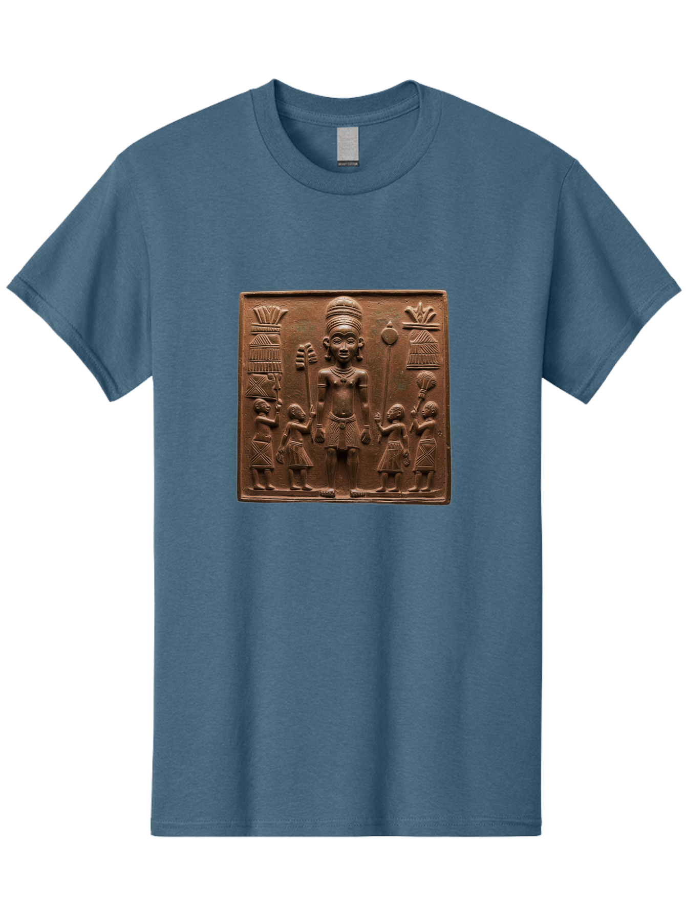 Benin-Bronze-Plaque Men'S Graphic Tee, 100% Cotton, Comfortable Casual Summer Wear, Machine Washable, Vintage Camera, Old Camera, Antique Camera, Black Camera, Classic Photography, Photography Equipment, Nostalgic Device, Film Camera, Bal795