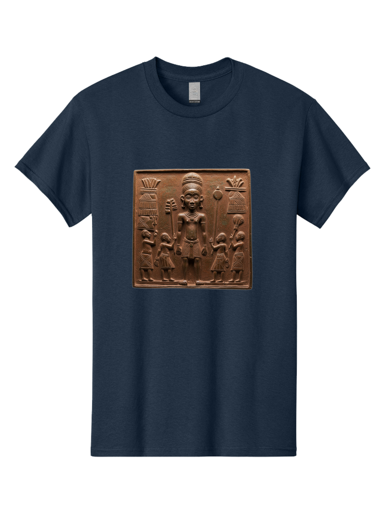 Benin-Bronze-Plaque Men'S Graphic Tee, 100% Cotton, Comfortable Casual Summer Wear, Machine Washable, Vintage Camera, Old Camera, Antique Camera, Black Camera, Classic Photography, Photography Equipment, Nostalgic Device, Film Camera, Bal795