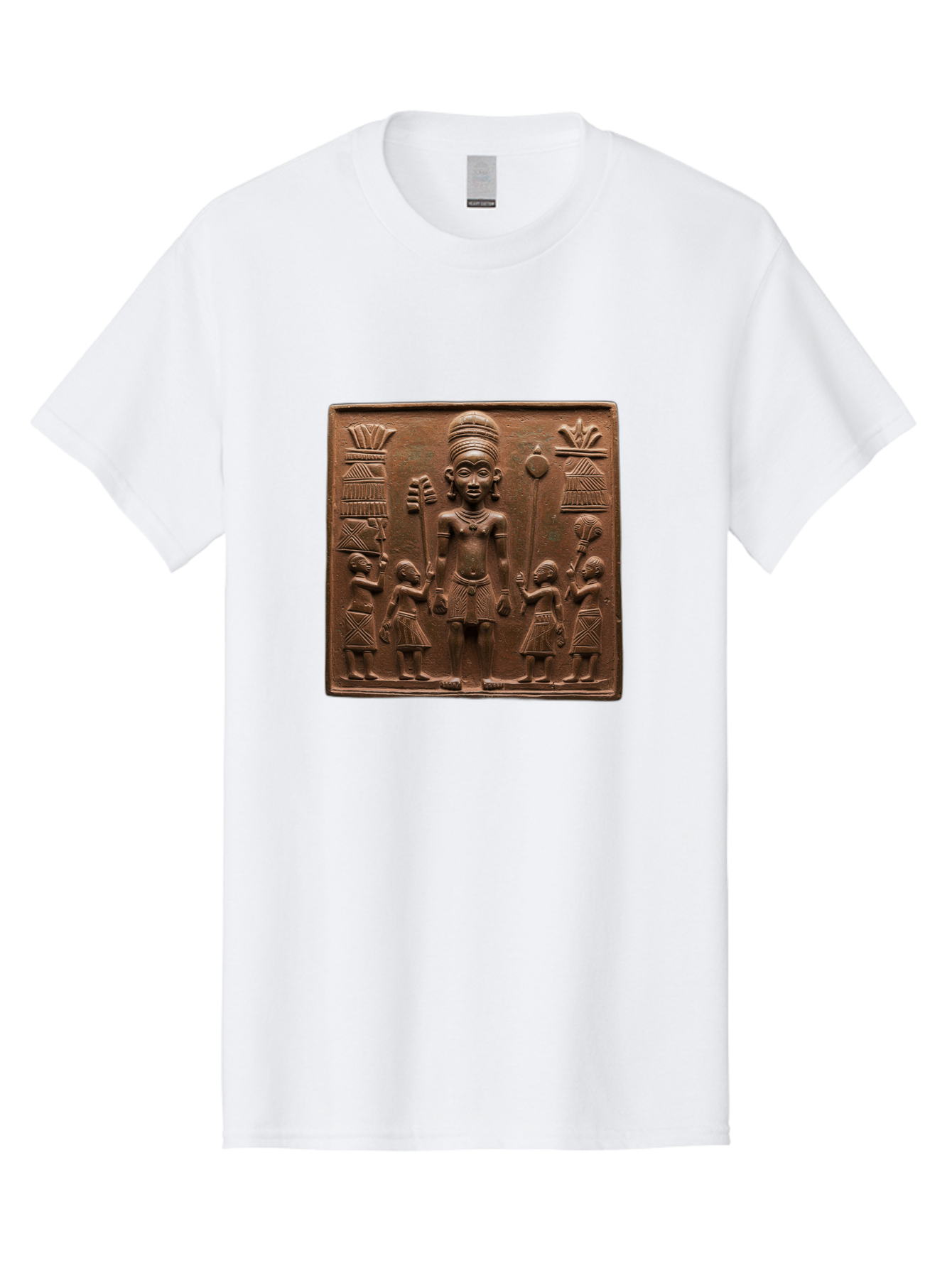 Benin-Bronze-Plaque Men'S Graphic Tee, 100% Cotton, Comfortable Casual Summer Wear, Machine Washable, Vintage Camera, Old Camera, Antique Camera, Black Camera, Classic Photography, Photography Equipment, Nostalgic Device, Film Camera, Bal795