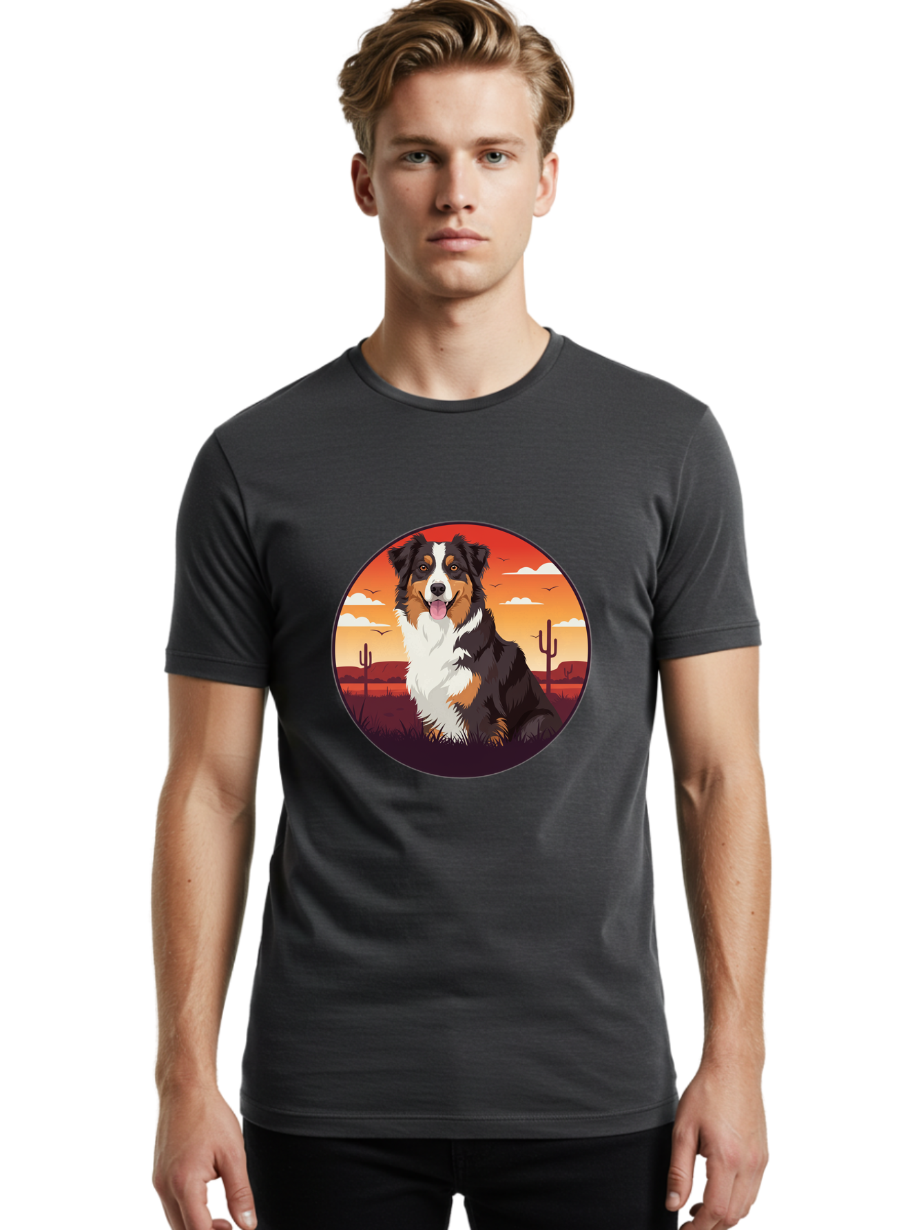 Bernese-Mountain-Dog Men'S Graphic Tee, 100% Cotton, Comfortable Casual Summer Wear, Machine Washable, Vintage Camera, Old Camera, Antique Camera, Black Camera, Classic Photography, Photography Equipment, Nostalgic Device, Film Camera, Bal796