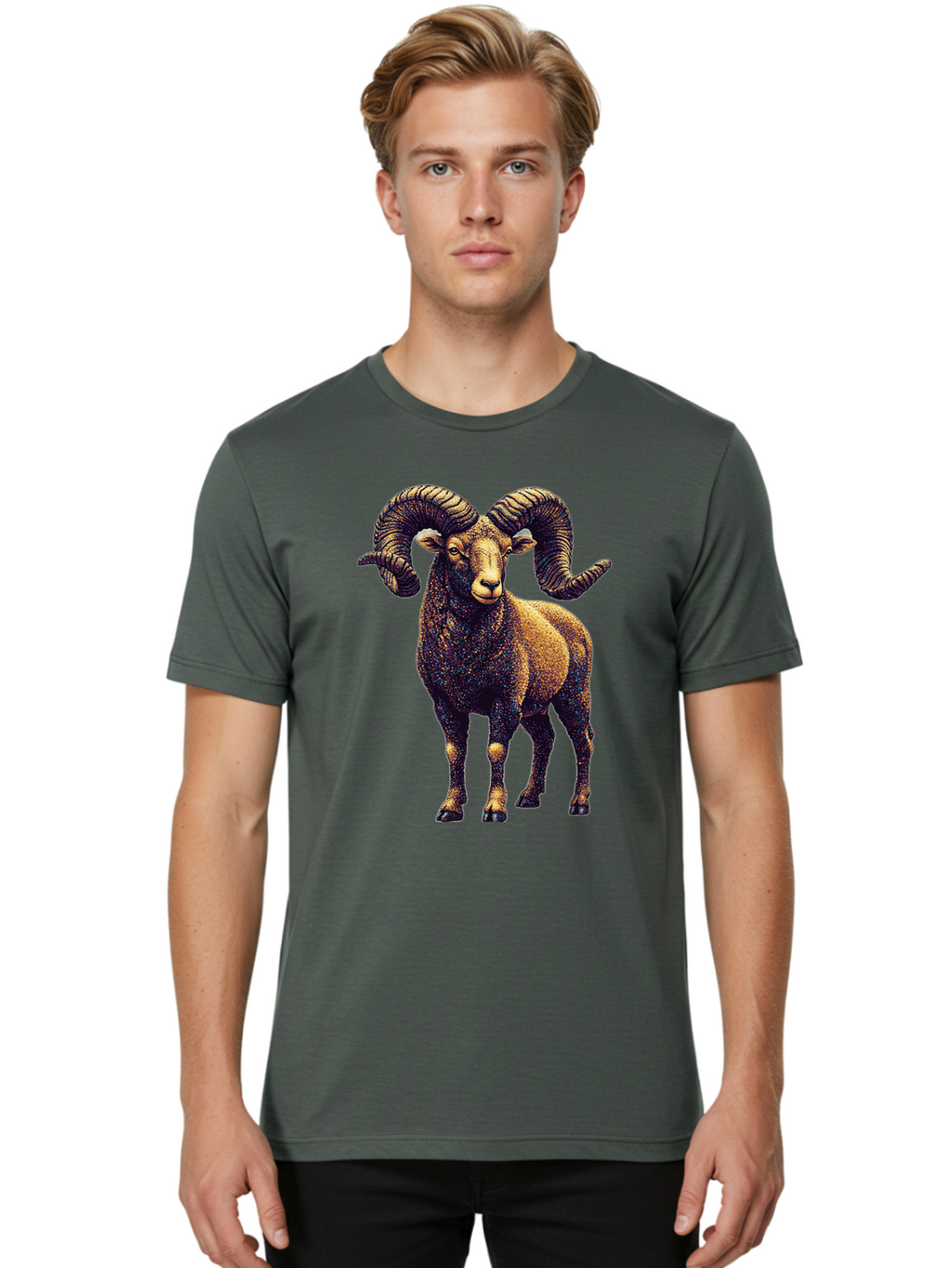 Bighorn-Sheep Men'S Graphic Tee, 100% Cotton, Comfortable Casual Summer Wear, Machine Washable, Vintage Camera, Old Camera, Antique Camera, Black Camera, Classic Photography, Photography Equipment, Nostalgic Device, Film Camera, Camera Art Bal799