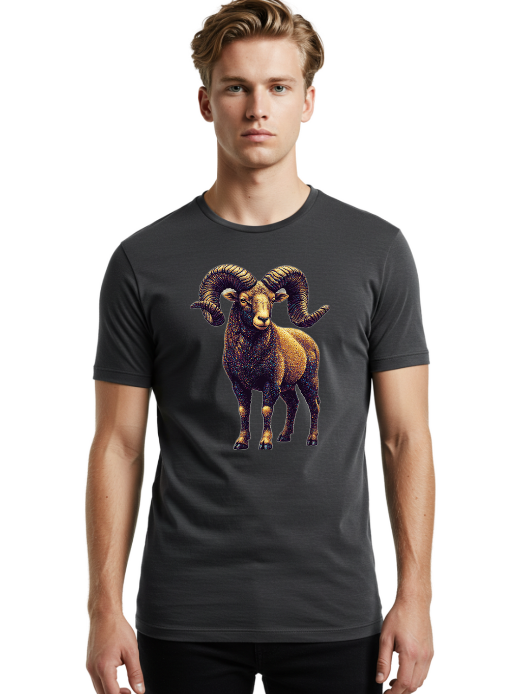 Bighorn-Sheep Men'S Graphic Tee, 100% Cotton, Comfortable Casual Summer Wear, Machine Washable, Vintage Camera, Old Camera, Antique Camera, Black Camera, Classic Photography, Photography Equipment, Nostalgic Device, Film Camera, Camera Art Bal799