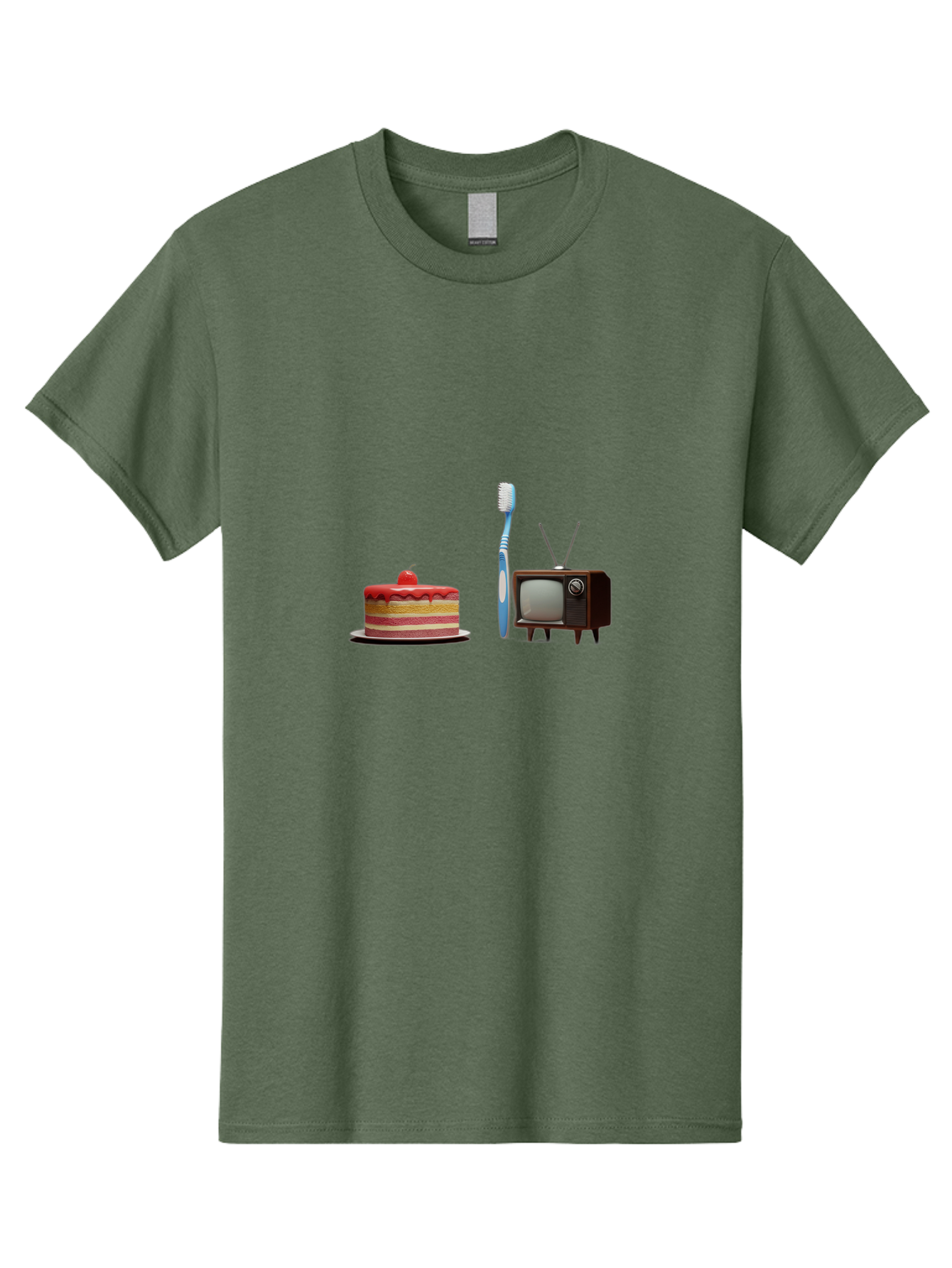 Birthday-Cake-Toothbrush-Tv Men'S Graphic Tee, 100% Cotton, Comfortable Casual Summer Wear, Machine Washable, Vintage Camera, Old Camera, Antique Camera, Black Camera, Classic Photography, Photography Equipment, Nostalgic Device, Film Camera, Bal802