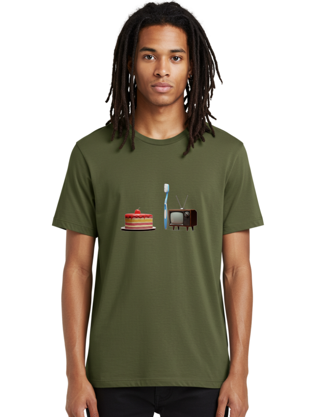 Birthday-Cake-Toothbrush-Tv Men'S Graphic Tee, 100% Cotton, Comfortable Casual Summer Wear, Machine Washable, Vintage Camera, Old Camera, Antique Camera, Black Camera, Classic Photography, Photography Equipment, Nostalgic Device, Film Camera, Bal802