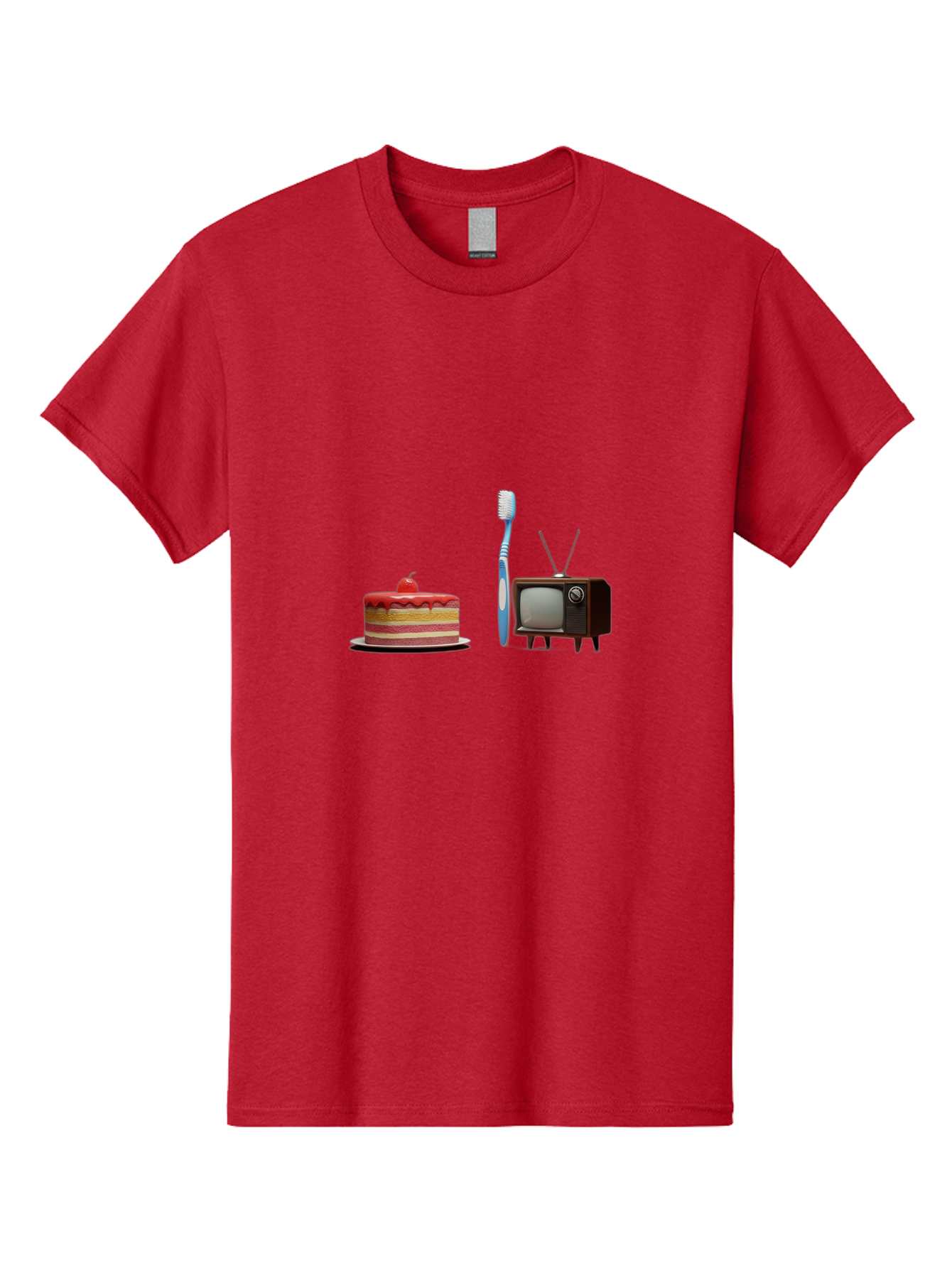 Birthday-Cake-Toothbrush-Tv Men'S Graphic Tee, 100% Cotton, Comfortable Casual Summer Wear, Machine Washable, Vintage Camera, Old Camera, Antique Camera, Black Camera, Classic Photography, Photography Equipment, Nostalgic Device, Film Camera, Bal802