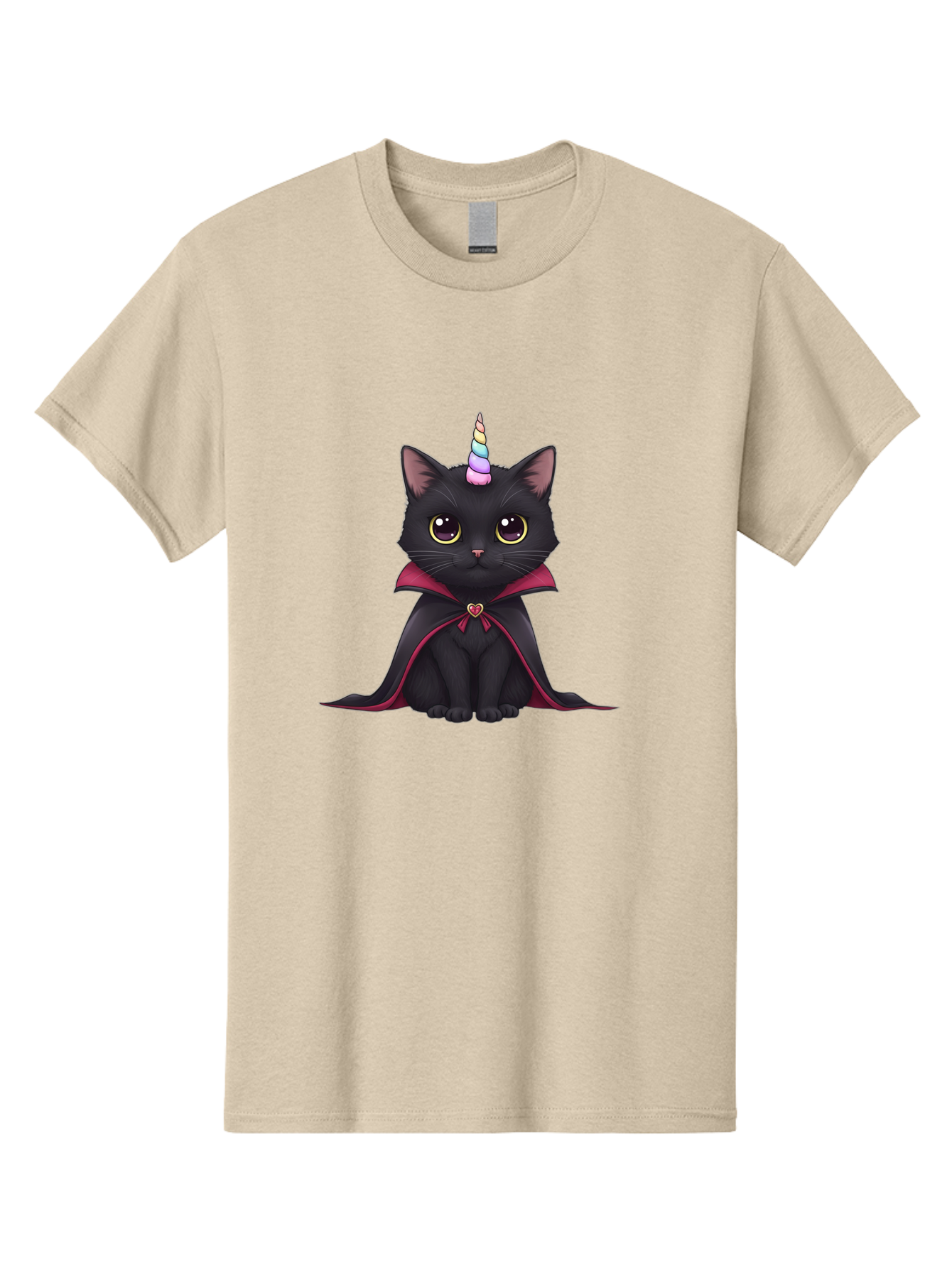 Black-Cat-Unicorn-Vampire Men'S Graphic Tee, 100% Cotton, Comfortable Casual Summer Wear, Machine Washable, Vintage Camera, Old Camera, Antique Camera, Black Camera, Classic Photography, Photography Equipment, Nostalgic Device, Film Camera, Bal807
