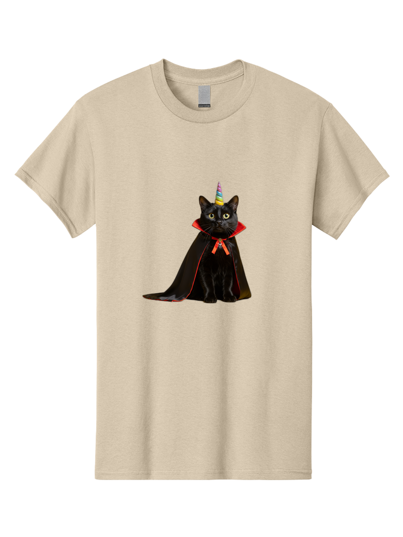 Black-Cat-Unicorn Men'S Graphic Tee, 100% Cotton, Comfortable Casual Summer Wear, Machine Washable, Vintage Camera, Old Camera, Antique Camera, Black Camera, Classic Photography, Photography Equipment, Nostalgic Device, Film Camera, Camera Art Bal808