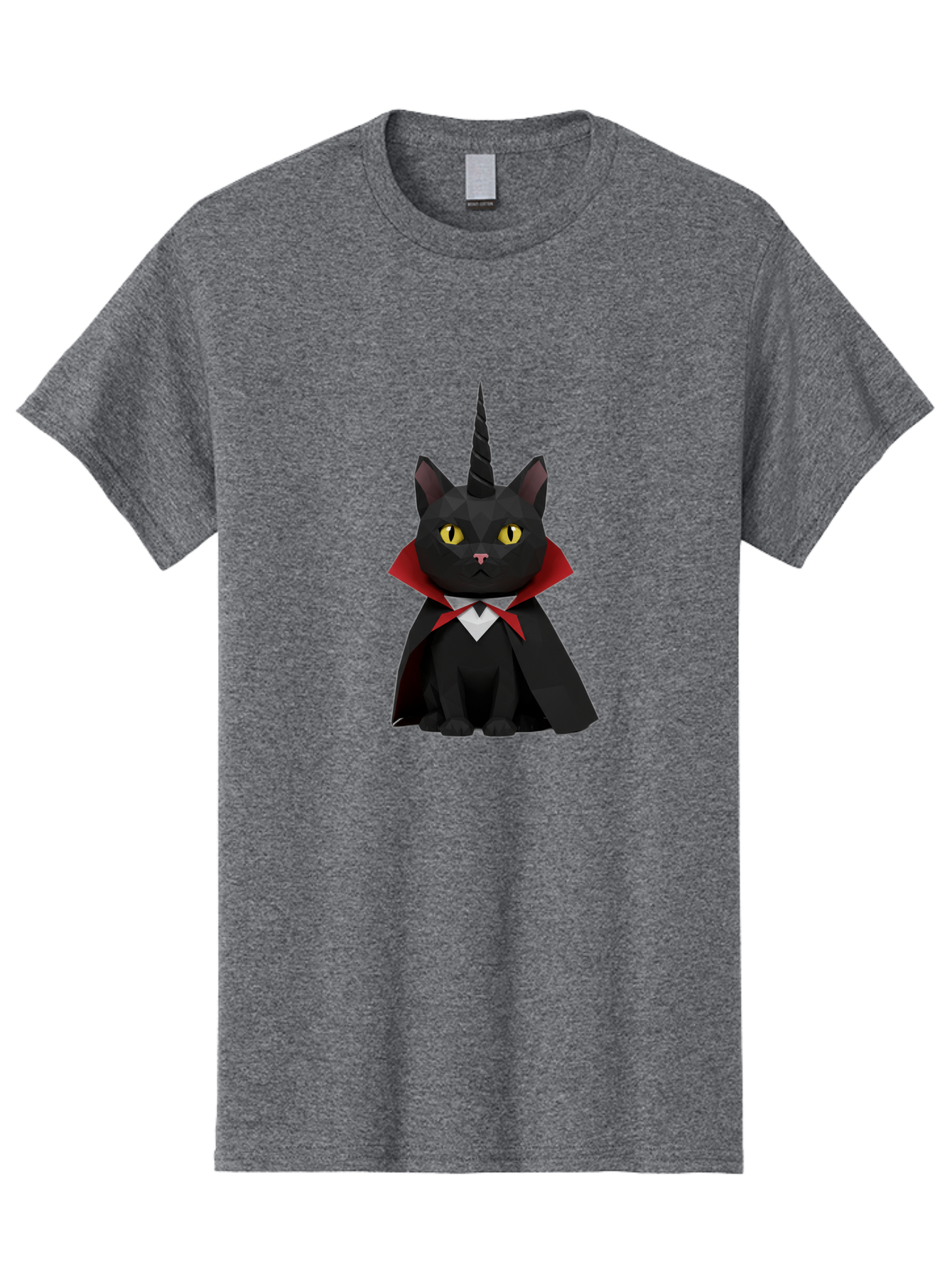 Black-Cat-Vampire-Unicorn-1 Men'S Graphic Tee, 100% Cotton, Comfortable Casual Summer Wear, Machine Washable, Vintage Camera, Old Camera, Antique Camera, Black Camera, Classic Photography, Photography Equipment, Nostalgic Device, Film Camera, Bal809