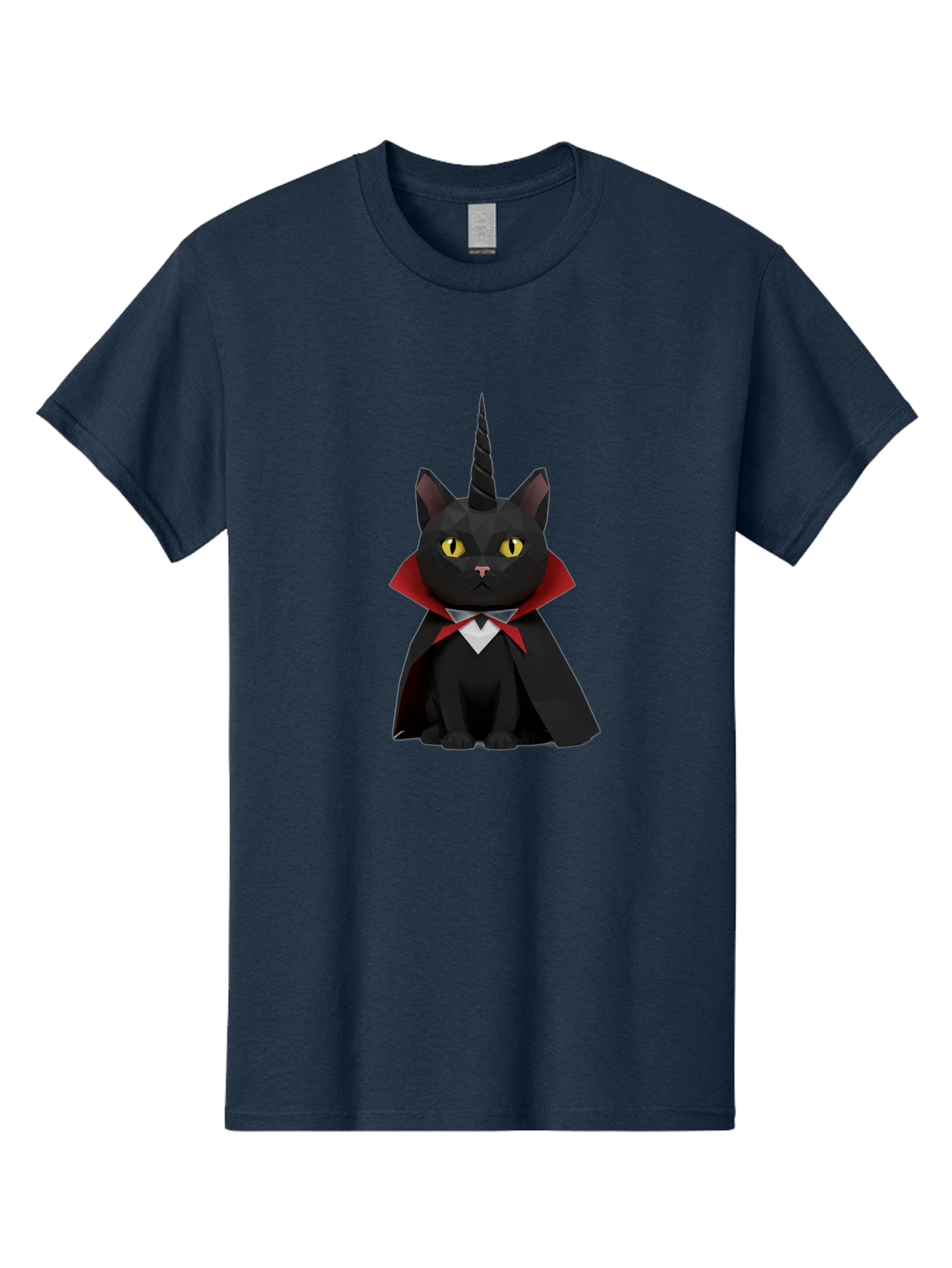 Black-Cat-Vampire-Unicorn-1 Men'S Graphic Tee, 100% Cotton, Comfortable Casual Summer Wear, Machine Washable, Vintage Camera, Old Camera, Antique Camera, Black Camera, Classic Photography, Photography Equipment, Nostalgic Device, Film Camera, Bal809