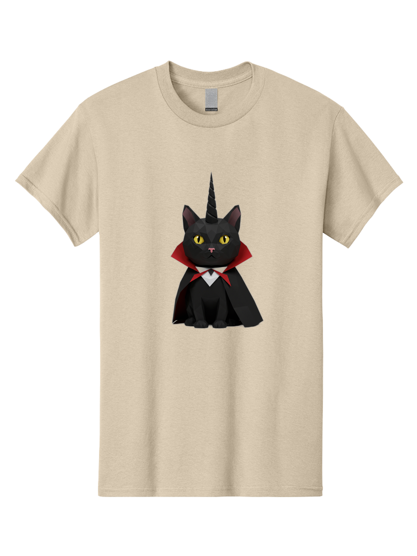 Black-Cat-Vampire-Unicorn-1 Men'S Graphic Tee, 100% Cotton, Comfortable Casual Summer Wear, Machine Washable, Vintage Camera, Old Camera, Antique Camera, Black Camera, Classic Photography, Photography Equipment, Nostalgic Device, Film Camera, Bal809