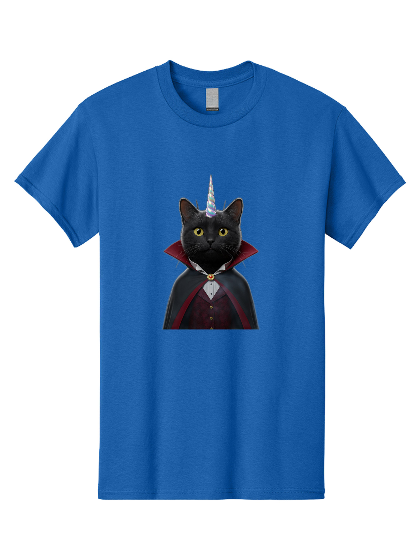 Black-Cat-Vampire-Unicorn Men'S Graphic Tee, 100% Cotton, Comfortable Casual Summer Wear, Machine Washable, Vintage Camera, Old Camera, Antique Camera, Black Camera, Classic Photography, Photography Equipment, Nostalgic Device, Film Camera, Bal810