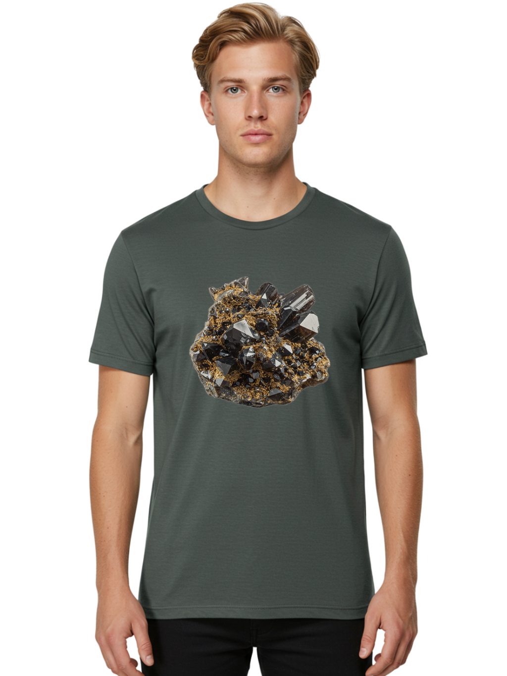 Black-Crystals Men'S Graphic Tee, 100% Cotton, Comfortable Casual Summer Wear, Machine Washable, Vintage Camera, Old Camera, Antique Camera, Black Camera, Classic Photography, Photography Equipment, Nostalgic Device, Film Camera, Camera Art Bal814
