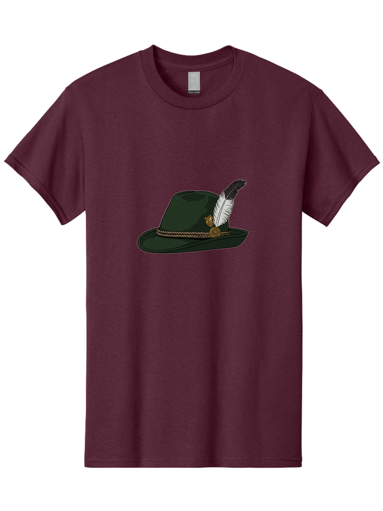 Black-Fedora-Hat Men'S Graphic Tee, 100% Cotton, Comfortable Casual Summer Wear, Machine Washable, Vintage Camera, Old Camera, Antique Camera, Black Camera, Classic Photography, Photography Equipment, Nostalgic Device, Film Camera, Camera Art Bal815