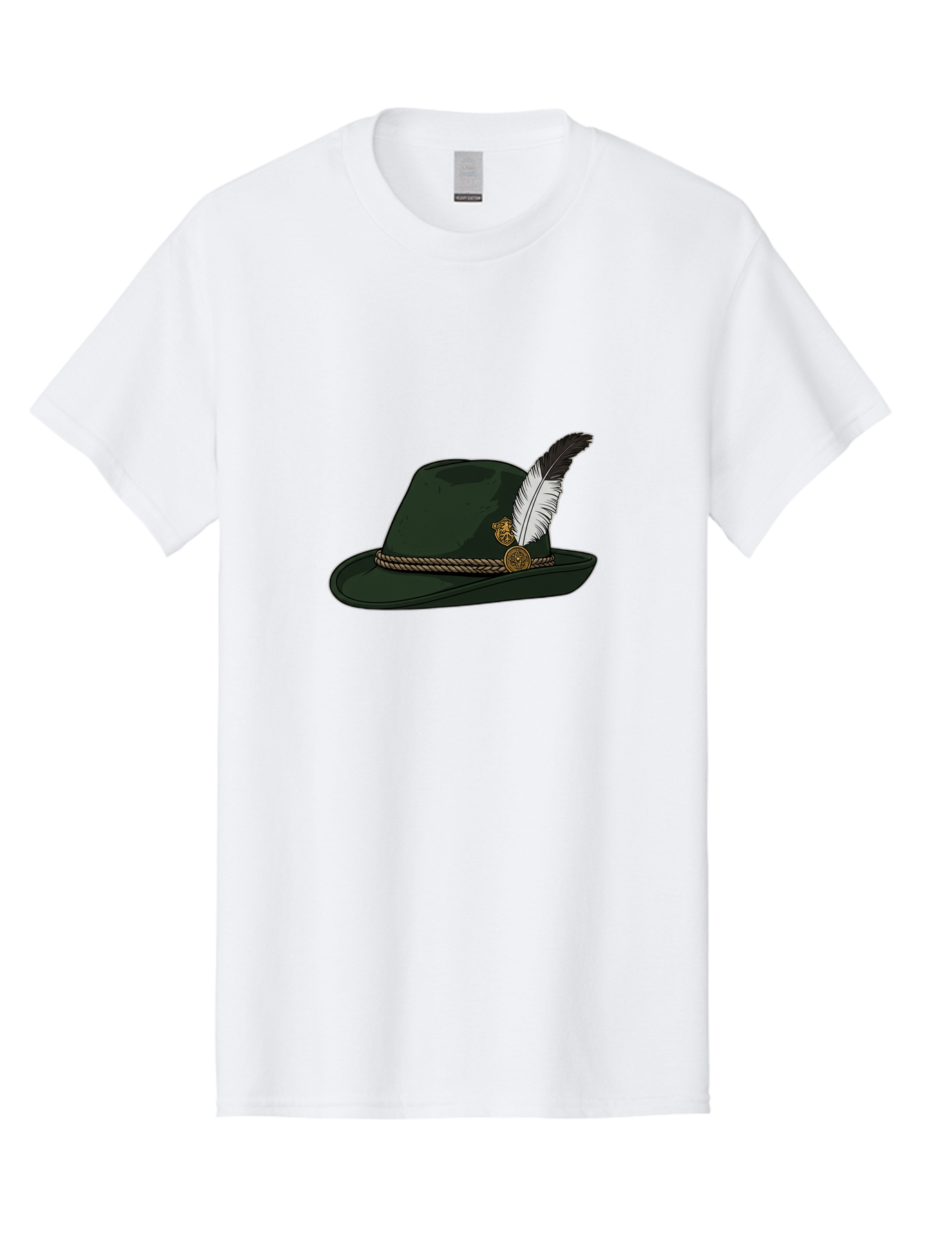 Black-Fedora-Hat Men'S Graphic Tee, 100% Cotton, Comfortable Casual Summer Wear, Machine Washable, Vintage Camera, Old Camera, Antique Camera, Black Camera, Classic Photography, Photography Equipment, Nostalgic Device, Film Camera, Camera Art Bal815