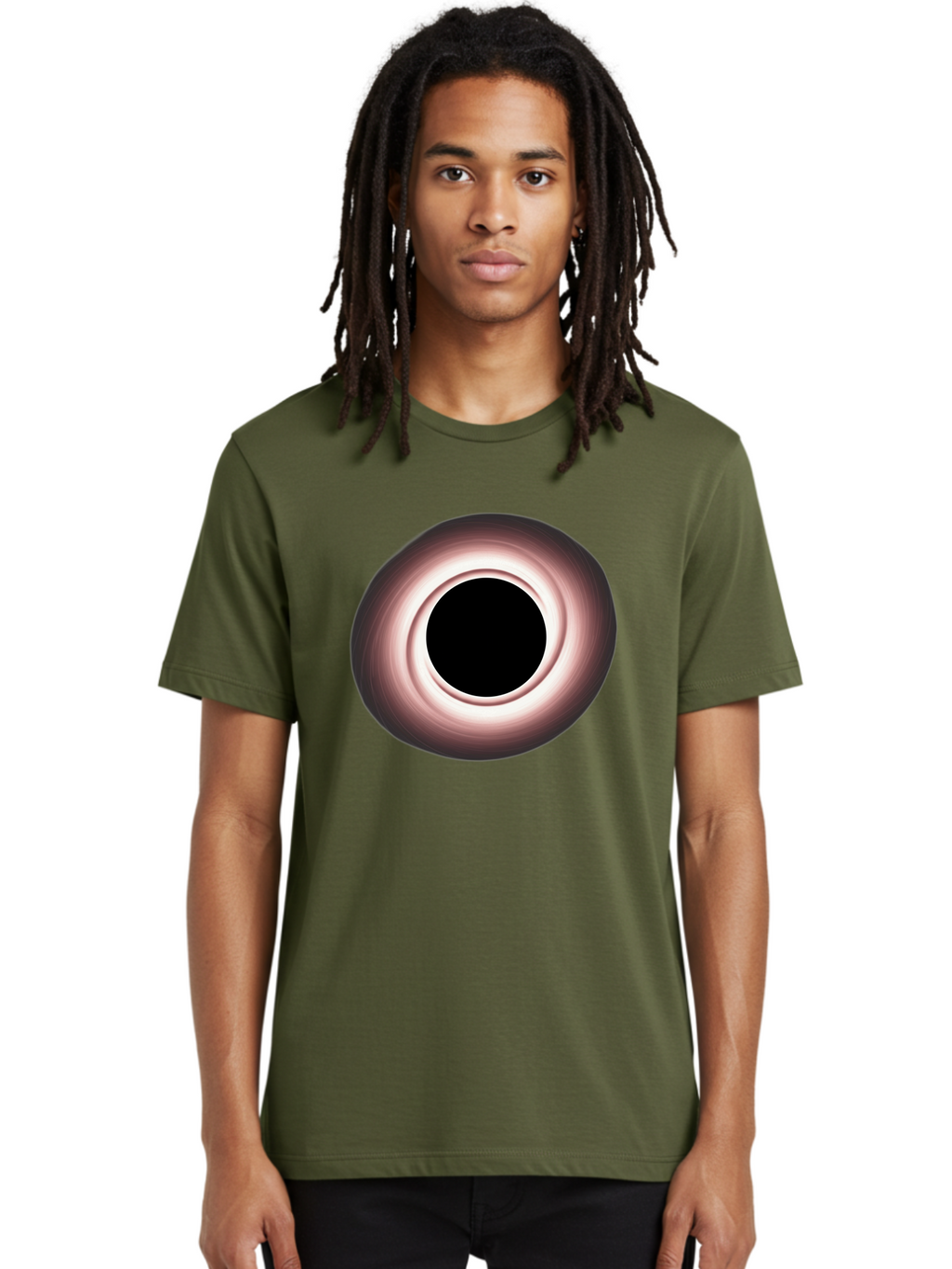 Black-Hole-1 Men'S Graphic Tee, 100% Cotton, Comfortable Casual Summer Wear, Machine Washable, Vintage Camera, Old Camera, Antique Camera, Black Camera, Classic Photography, Photography Equipment, Nostalgic Device, Film Camera, Camera Art Bal816