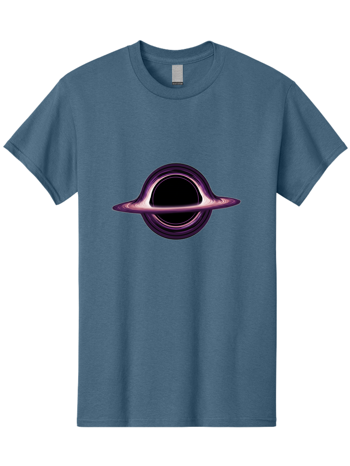 Black-Hole-3 Men'S Graphic Tee, 100% Cotton, Comfortable Casual Summer Wear, Machine Washable, Vintage Camera, Old Camera, Antique Camera, Black Camera, Classic Photography, Photography Equipment, Nostalgic Device, Film Camera, Camera Art Bal818