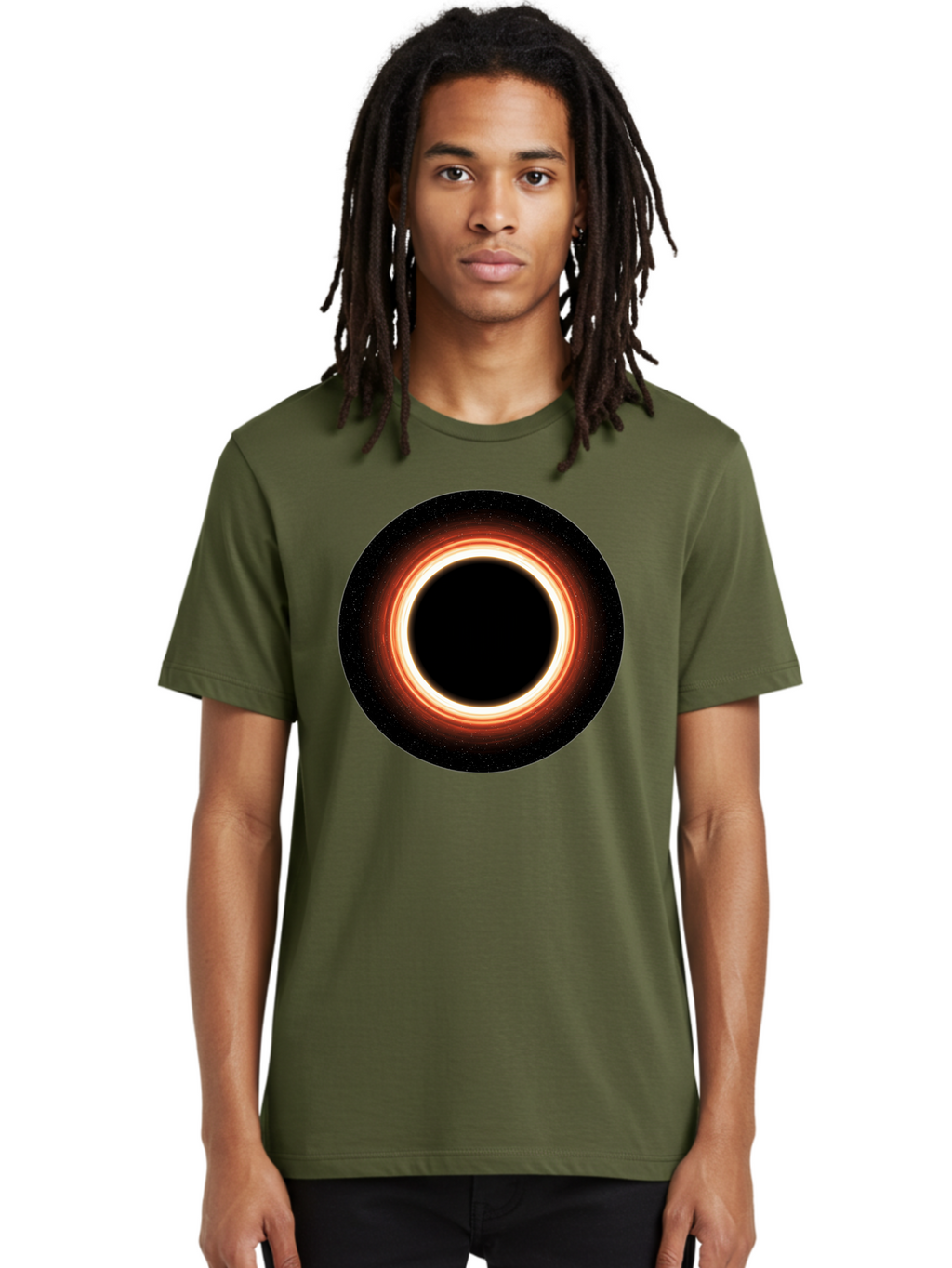Black-Hole-4 Men'S Graphic Tee, 100% Cotton, Comfortable Casual Summer Wear, Machine Washable, Vintage Camera, Old Camera, Antique Camera, Black Camera, Classic Photography, Photography Equipment, Nostalgic Device, Film Camera, Camera Art Bal819