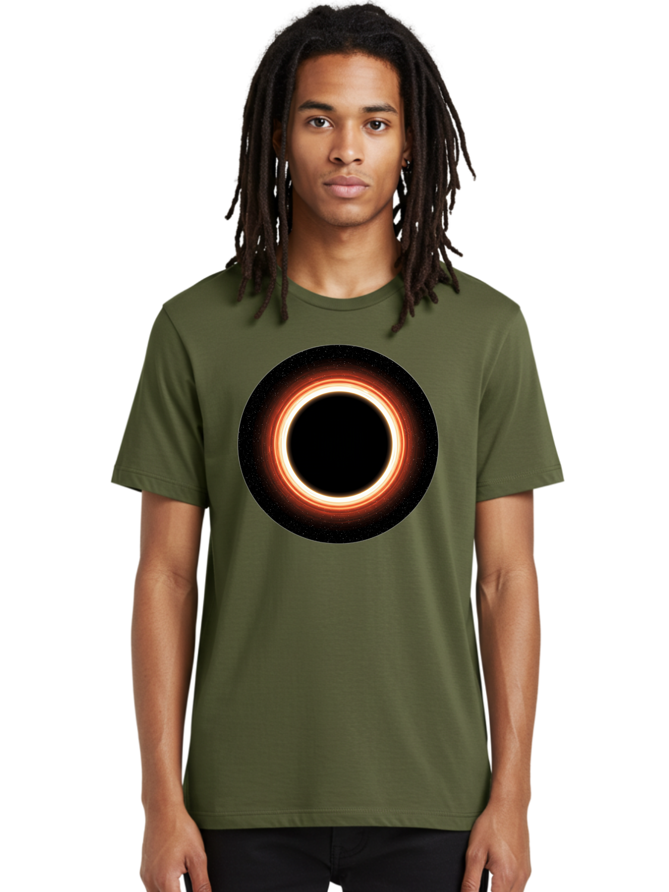 Black-Hole-4 Men'S Graphic Tee, 100% Cotton, Comfortable Casual Summer Wear, Machine Washable, Vintage Camera, Old Camera, Antique Camera, Black Camera, Classic Photography, Photography Equipment, Nostalgic Device, Film Camera, Camera Art Bal819