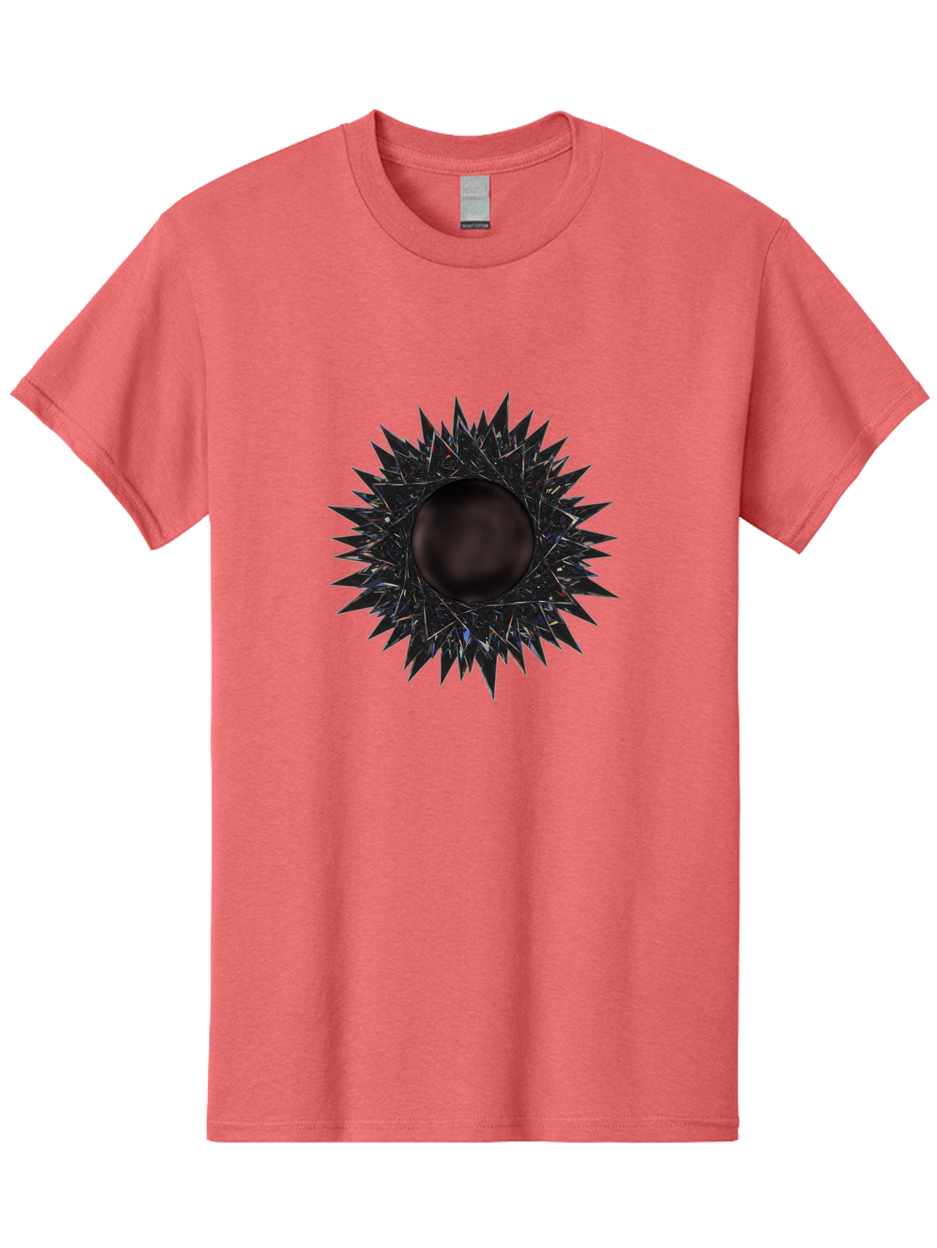 Black-Hole-5 Men'S Graphic Tee, 100% Cotton, Comfortable Casual Summer Wear, Machine Washable, Vintage Camera, Old Camera, Antique Camera, Black Camera, Classic Photography, Photography Equipment, Nostalgic Device, Film Camera, Camera Art Bal820