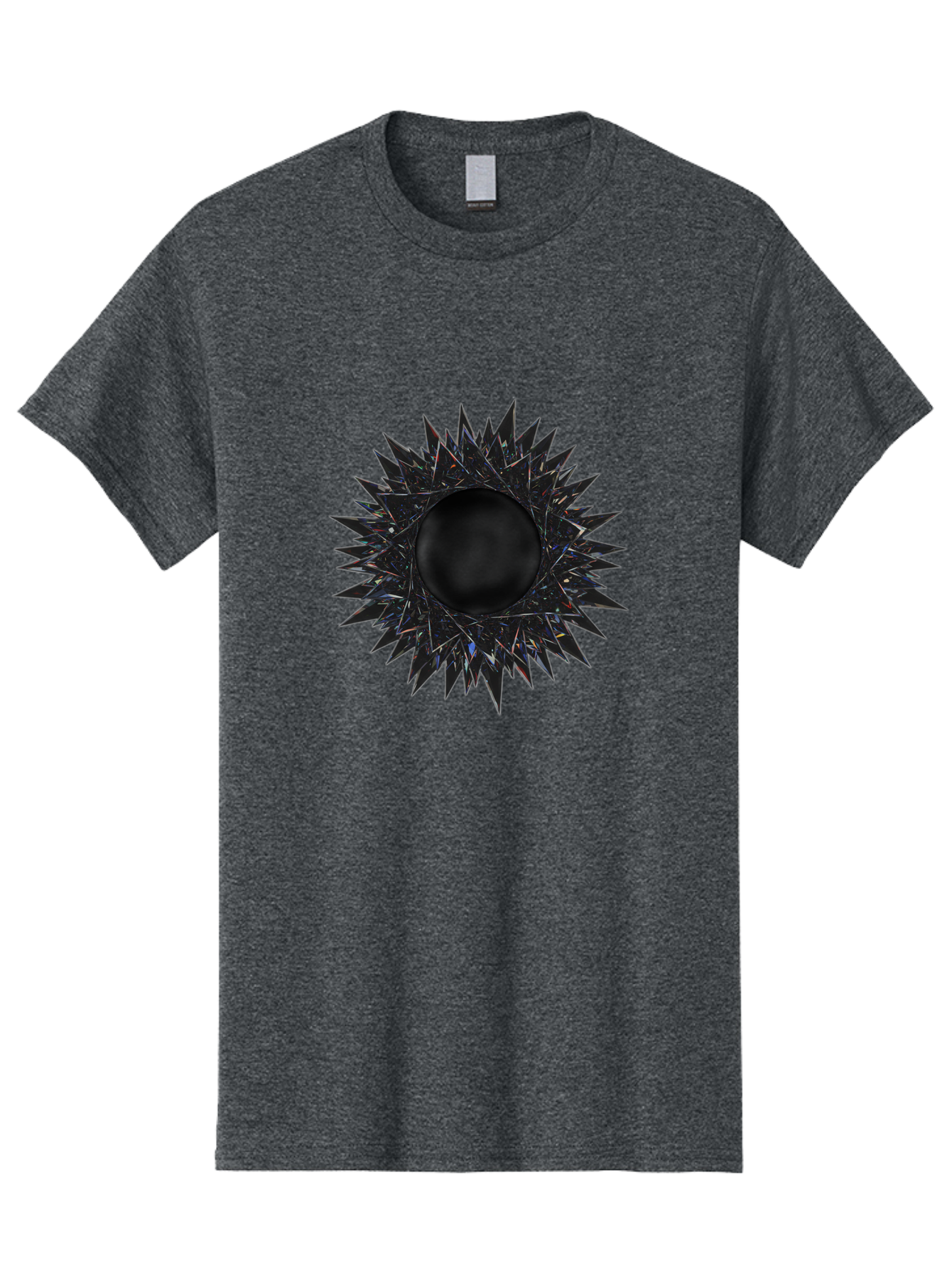 Black-Hole-5 Men'S Graphic Tee, 100% Cotton, Comfortable Casual Summer Wear, Machine Washable, Vintage Camera, Old Camera, Antique Camera, Black Camera, Classic Photography, Photography Equipment, Nostalgic Device, Film Camera, Camera Art Bal820