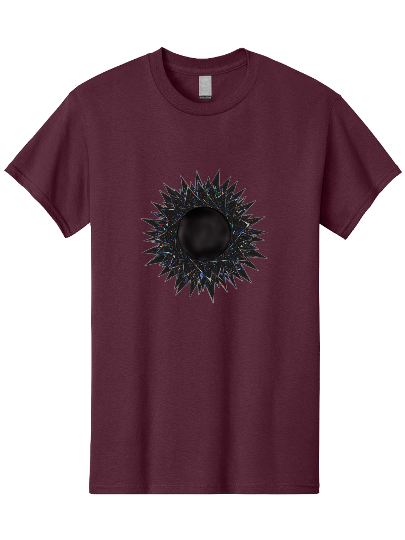 Black-Hole-5 Men'S Graphic Tee, 100% Cotton, Comfortable Casual Summer Wear, Machine Washable, Vintage Camera, Old Camera, Antique Camera, Black Camera, Classic Photography, Photography Equipment, Nostalgic Device, Film Camera, Camera Art Bal820