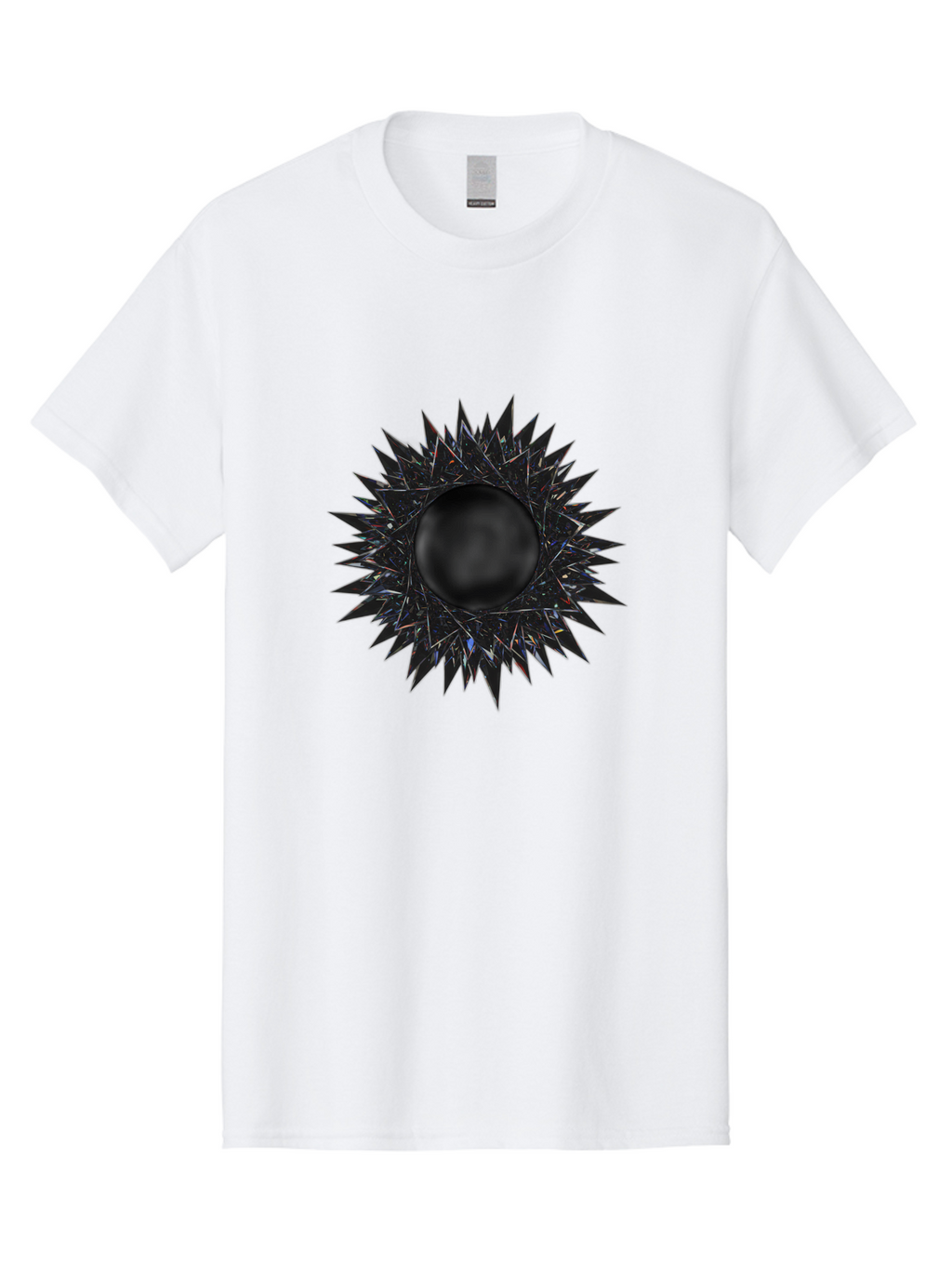 Black-Hole-5 Men'S Graphic Tee, 100% Cotton, Comfortable Casual Summer Wear, Machine Washable, Vintage Camera, Old Camera, Antique Camera, Black Camera, Classic Photography, Photography Equipment, Nostalgic Device, Film Camera, Camera Art Bal820