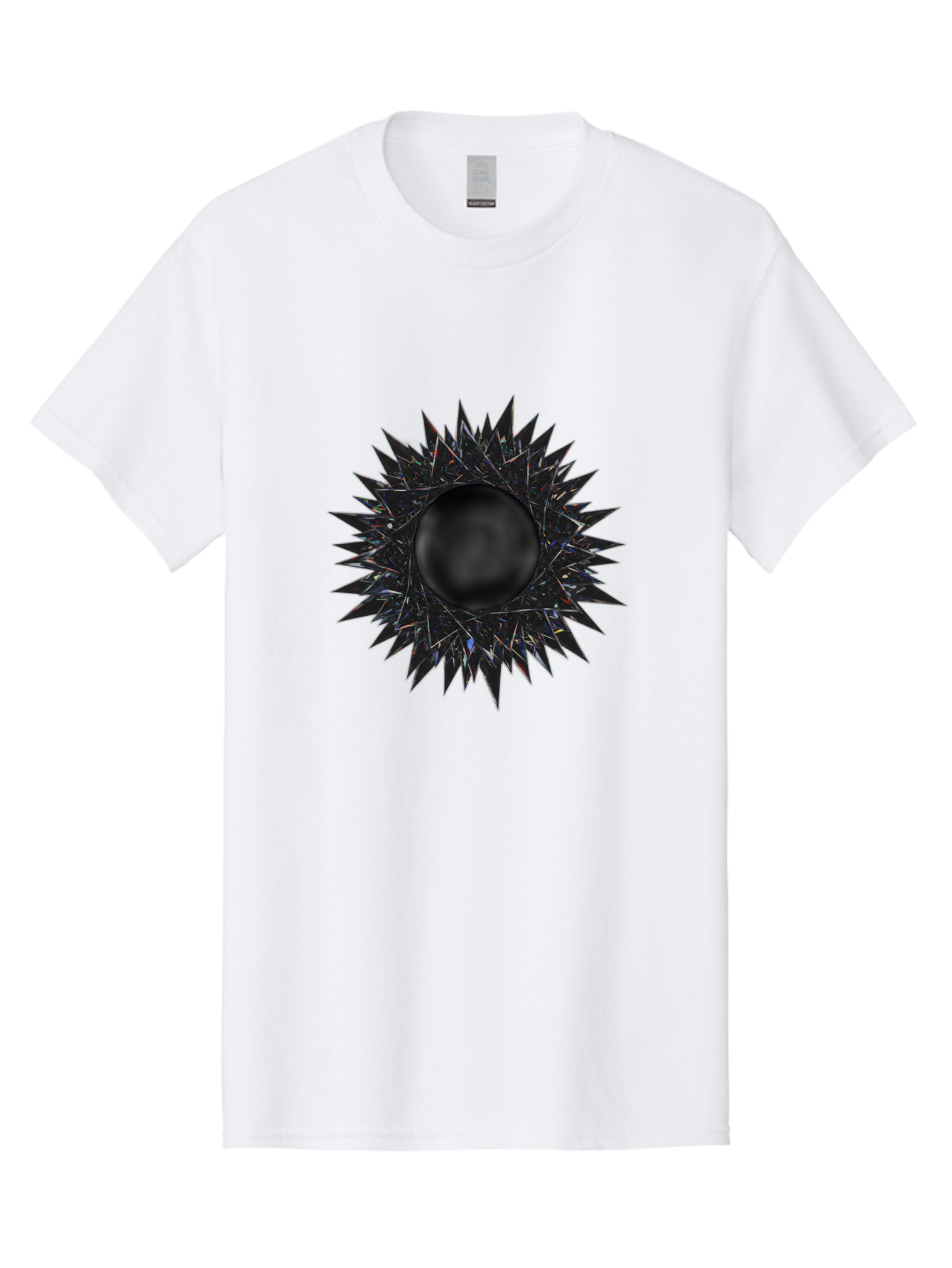 Black-Hole-5 Men'S Graphic Tee, 100% Cotton, Comfortable Casual Summer Wear, Machine Washable, Vintage Camera, Old Camera, Antique Camera, Black Camera, Classic Photography, Photography Equipment, Nostalgic Device, Film Camera, Camera Art Bal820