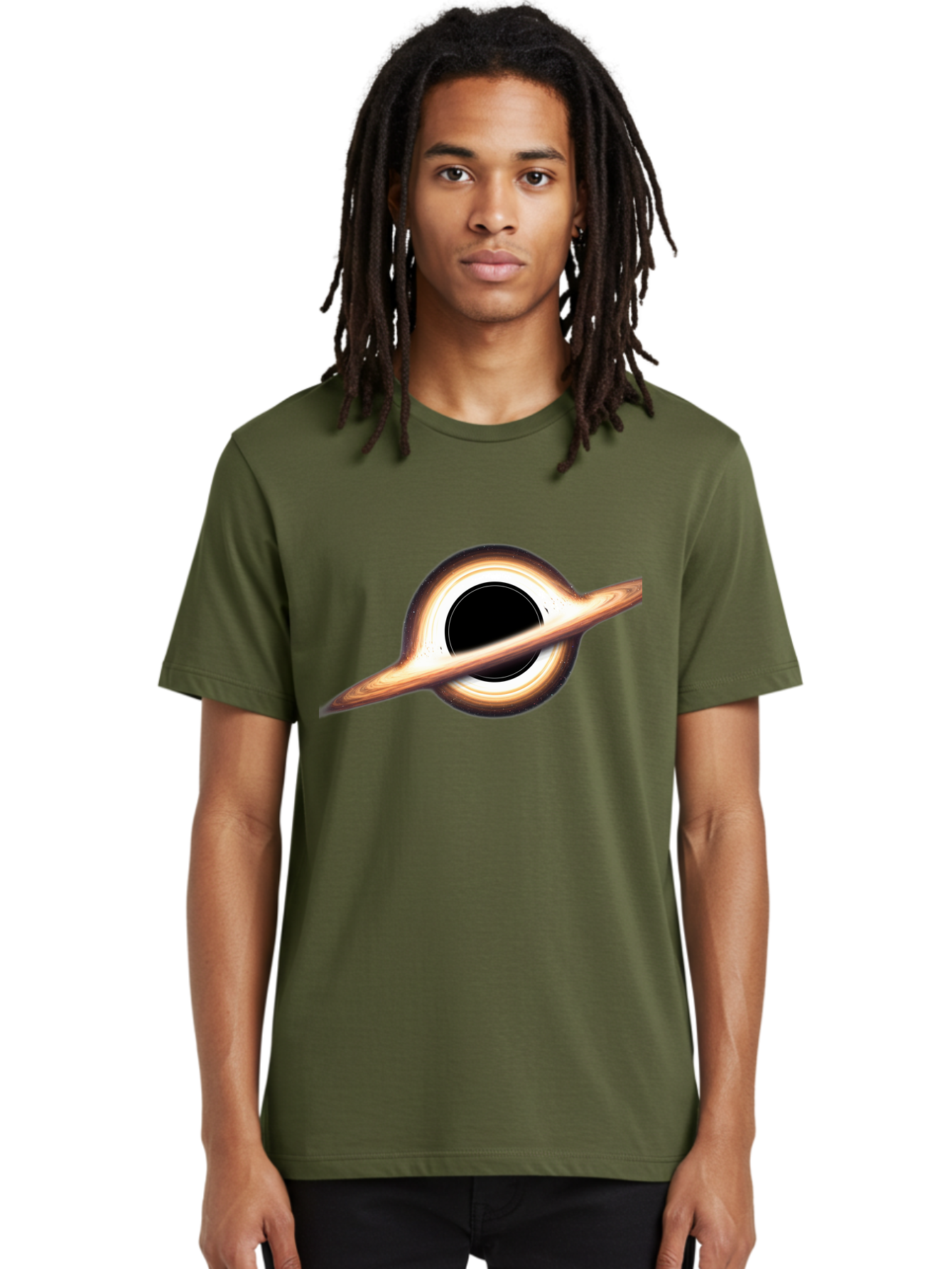Black-Hole-6 Men'S Graphic Tee, 100% Cotton, Comfortable Casual Summer Wear, Machine Washable, Vintage Camera, Old Camera, Antique Camera, Black Camera, Classic Photography, Photography Equipment, Nostalgic Device, Film Camera, Camera Art Bal821