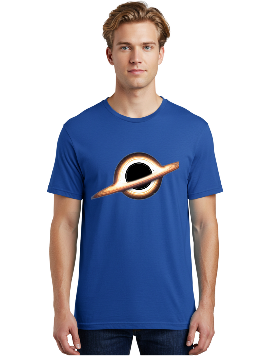Black-Hole-6 Men'S Graphic Tee, 100% Cotton, Comfortable Casual Summer Wear, Machine Washable, Vintage Camera, Old Camera, Antique Camera, Black Camera, Classic Photography, Photography Equipment, Nostalgic Device, Film Camera, Camera Art Bal821