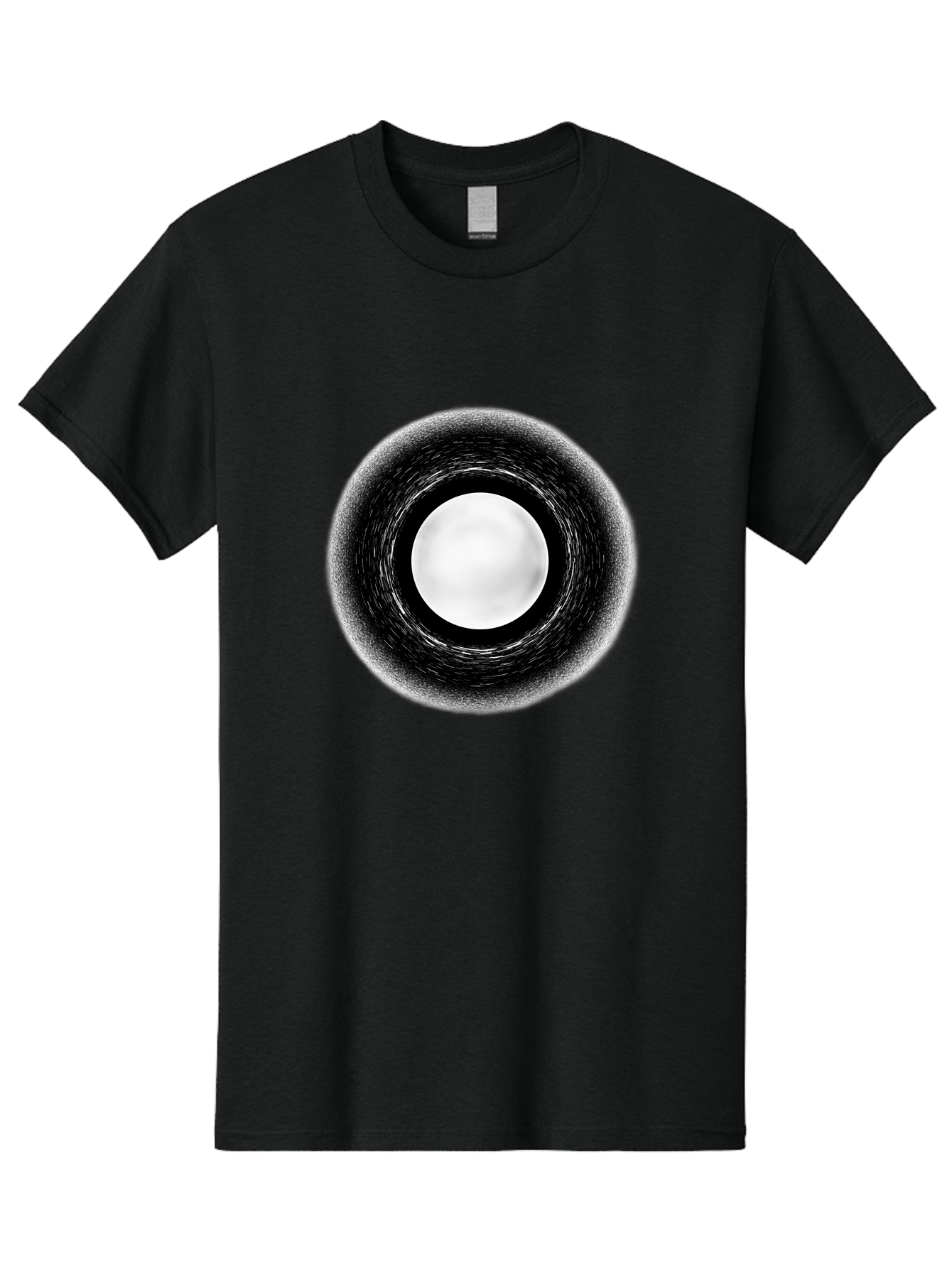 Black-Hole-7 Men'S Graphic Tee, 100% Cotton, Comfortable Casual Summer Wear, Machine Washable, Vintage Camera, Old Camera, Antique Camera, Black Camera, Classic Photography, Photography Equipment, Nostalgic Device, Film Camera, Camera Art Bal822