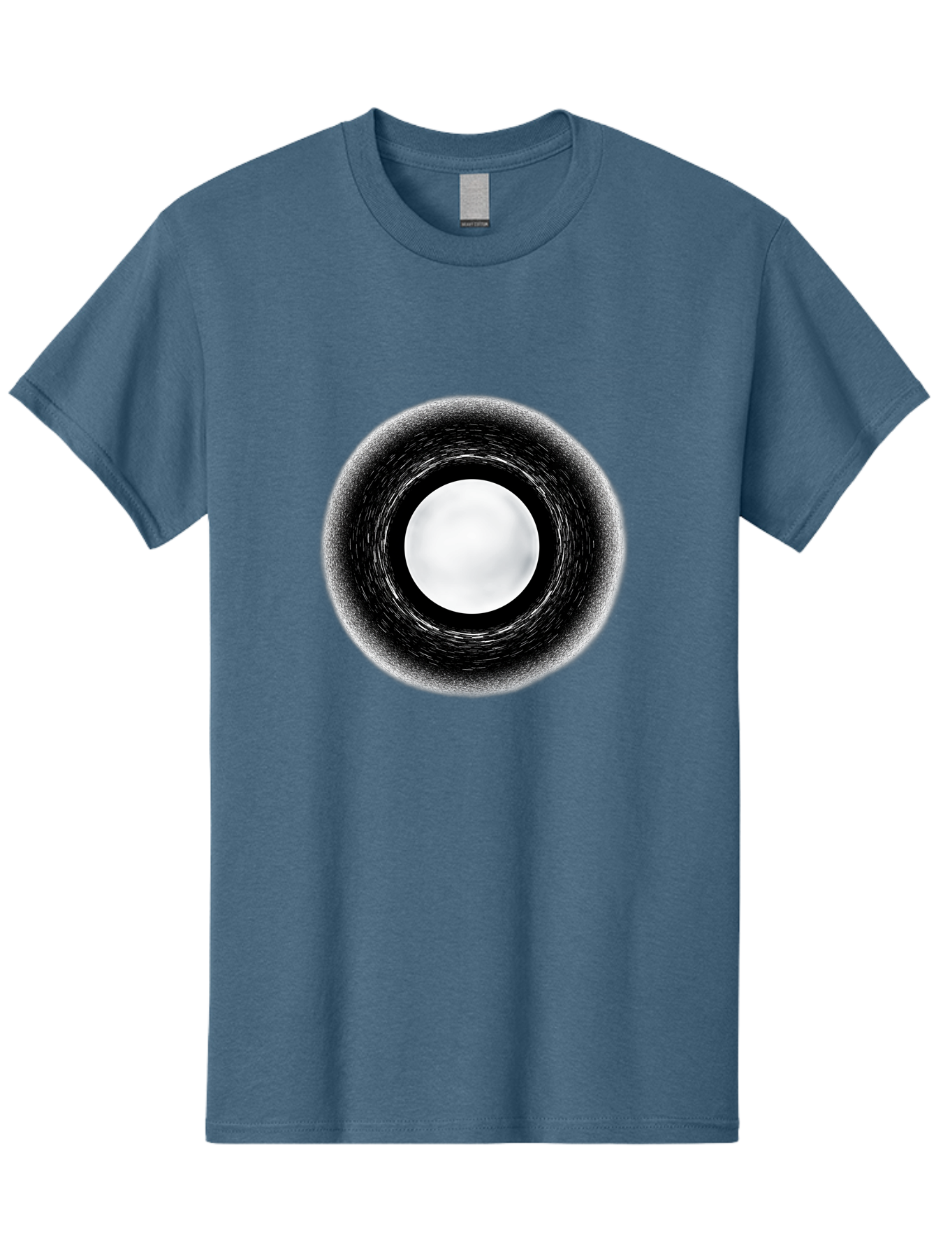 Black-Hole-7 Men'S Graphic Tee, 100% Cotton, Comfortable Casual Summer Wear, Machine Washable, Vintage Camera, Old Camera, Antique Camera, Black Camera, Classic Photography, Photography Equipment, Nostalgic Device, Film Camera, Camera Art Bal822